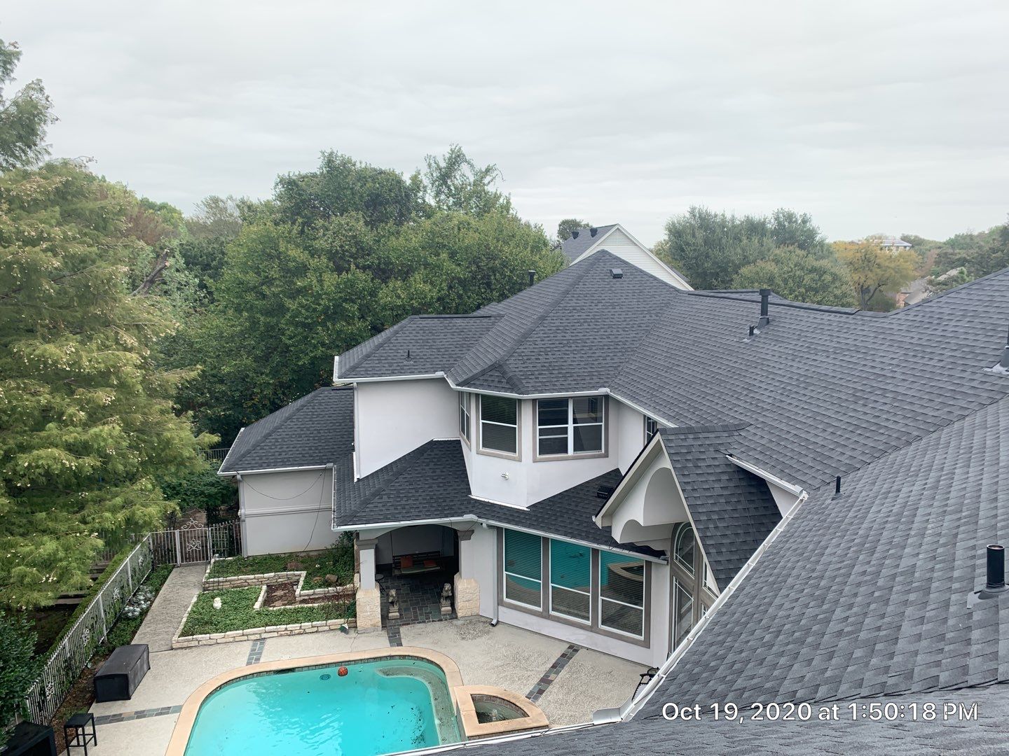 Large Custom Estate Roof Replacement in Arlington by First United Roofing & Construction