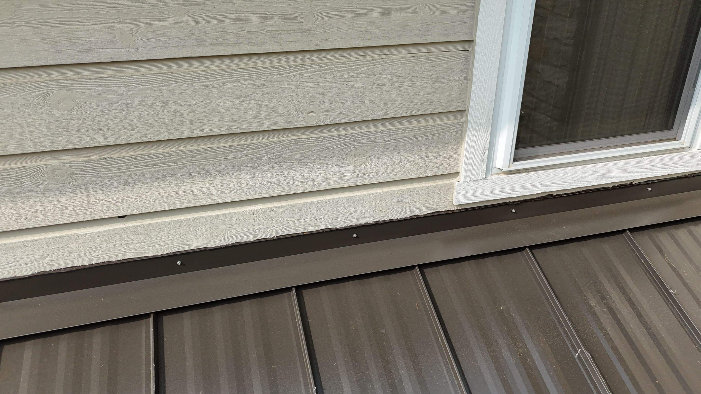 Dark Bronze - L&A Standing Seam with Striations by RoofsOnly.com