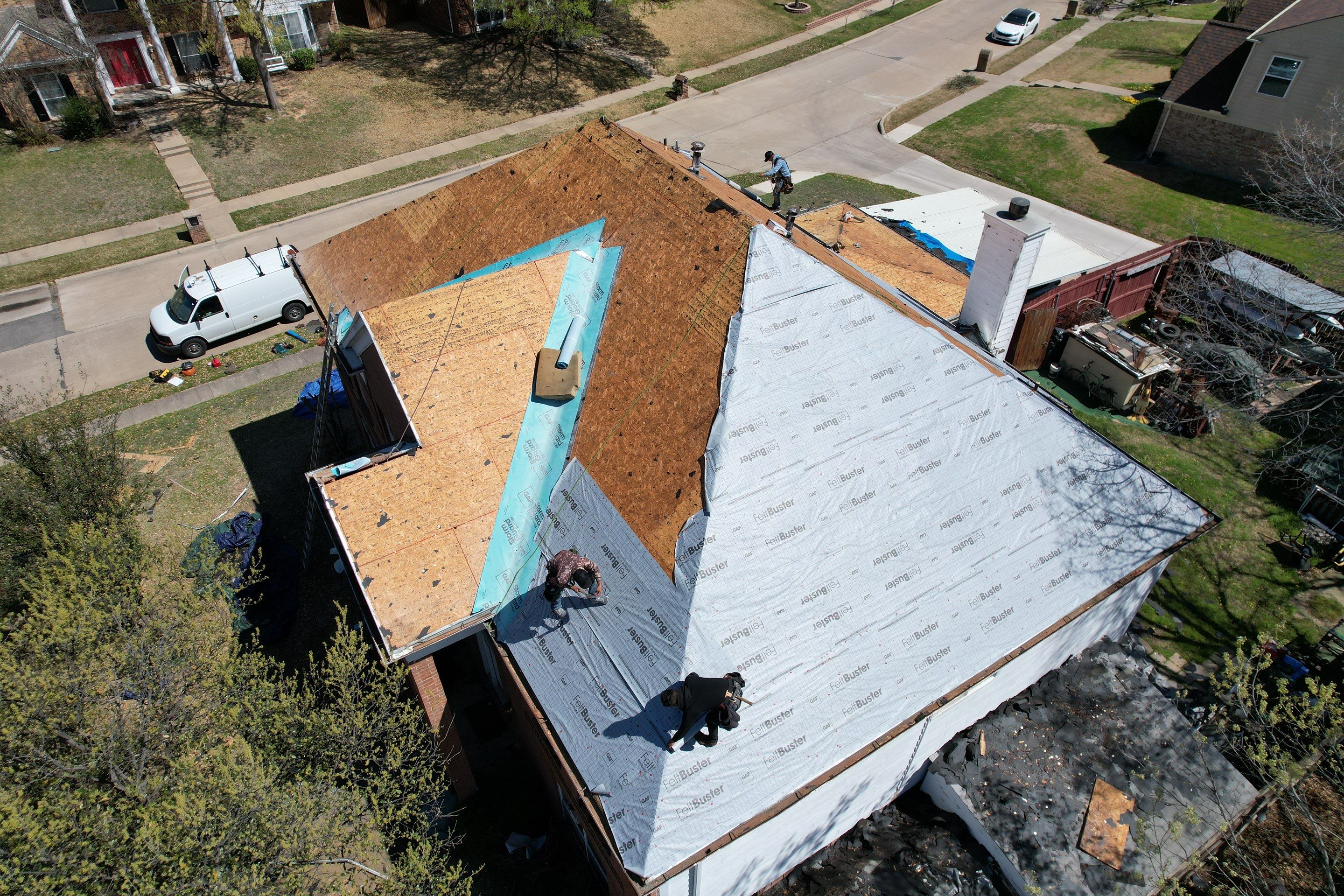 Project in Carrollton by Zeus Exteriors