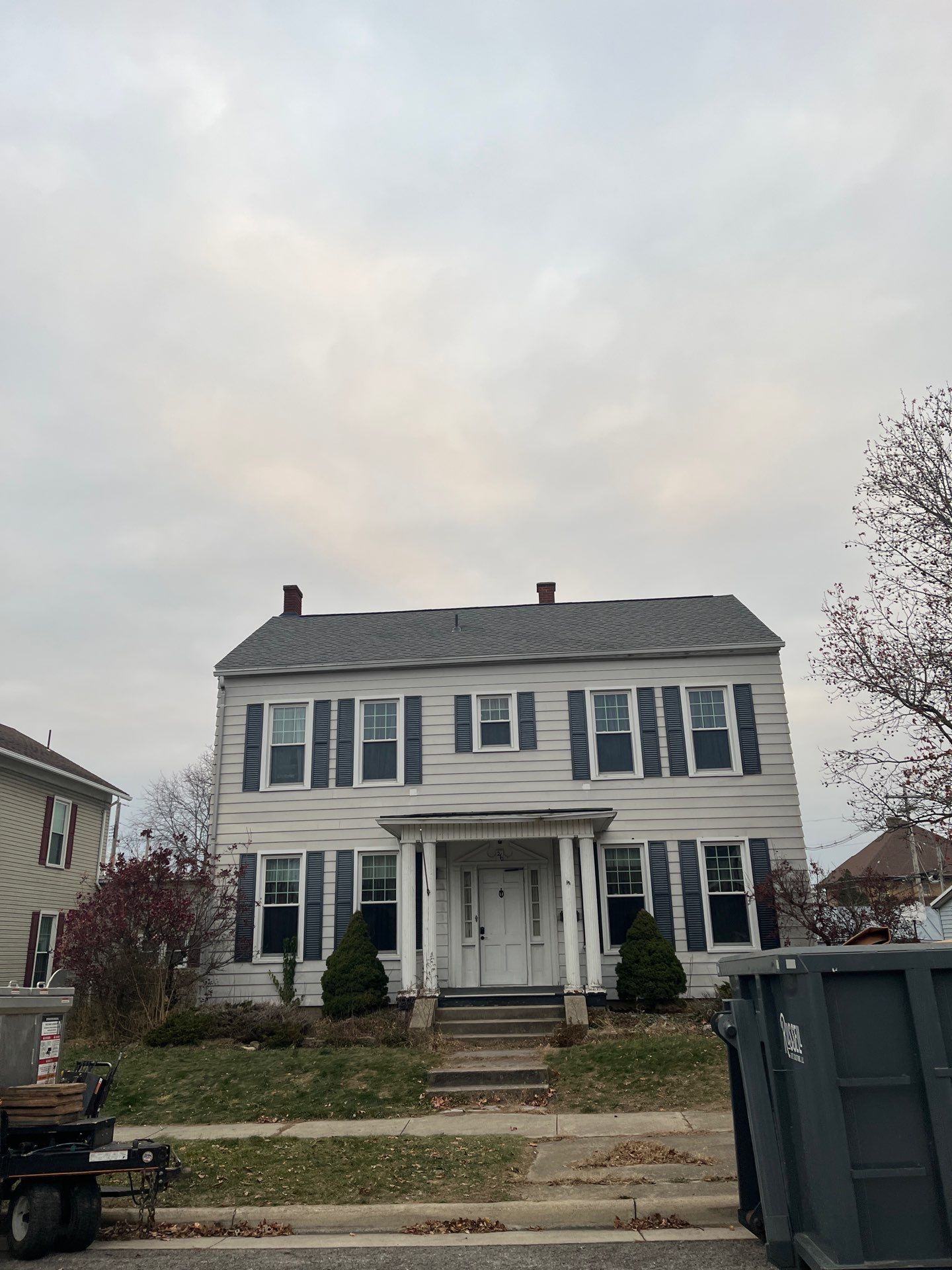 Residential Roofing Installation using GAF Timberline HDZ Williamsburg Slate  by Nitro Roofing and Construction