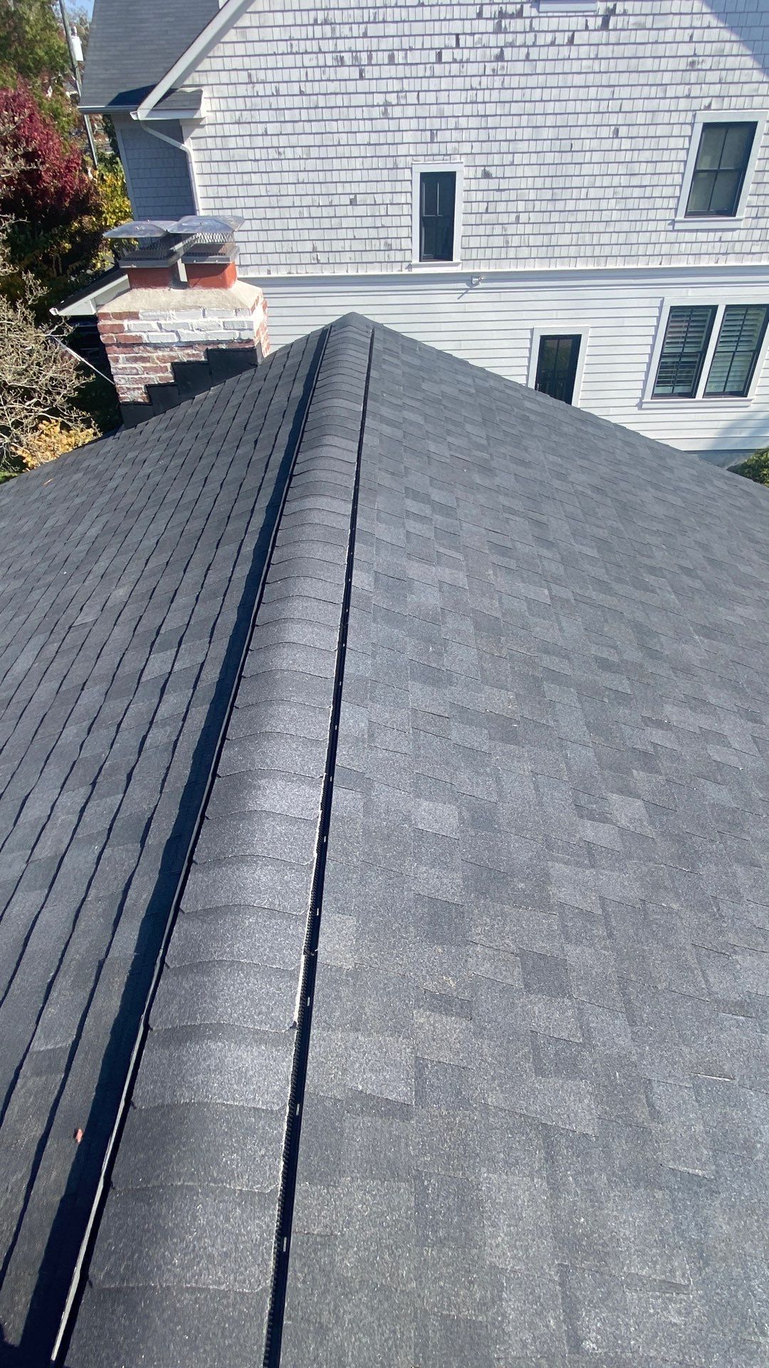 Arlington: Residential Roof Replacement with CertainTeed Landmark Pro Designer Shingles in Max Def Charcoal Black by RM Banning, Inc.