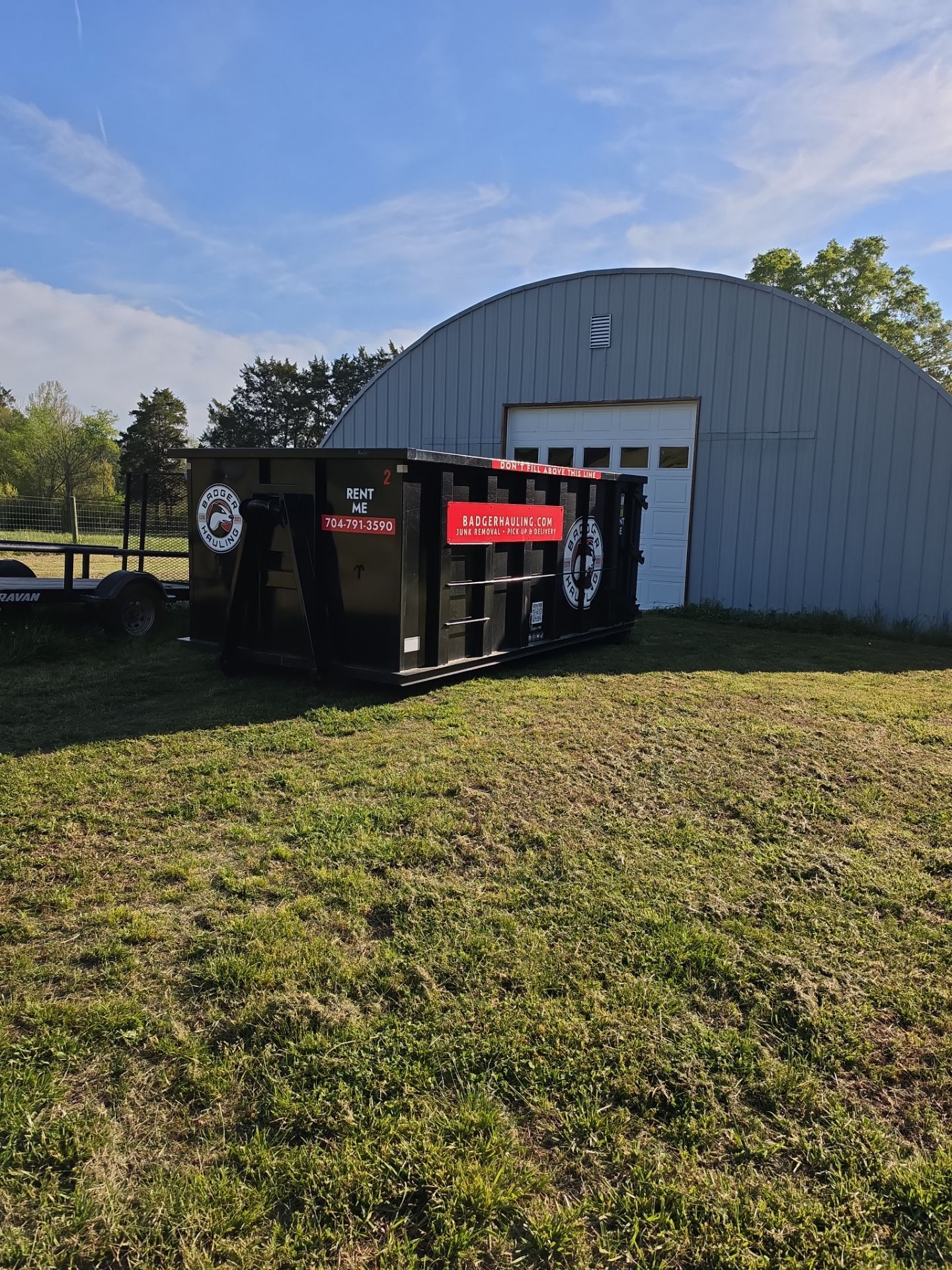 Dumpster Rental Frog Pond by Badger Hauling