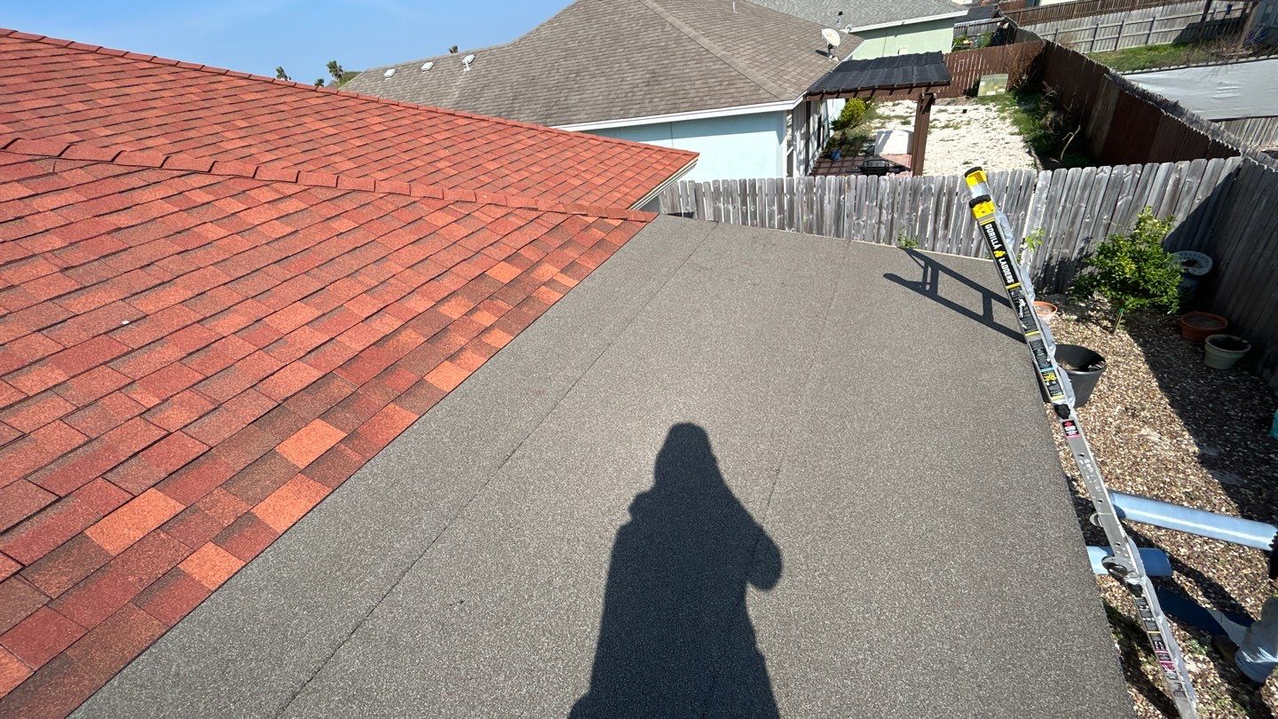 Residential Roofing Installation using Flat Roof System by Lighthouse Roofing