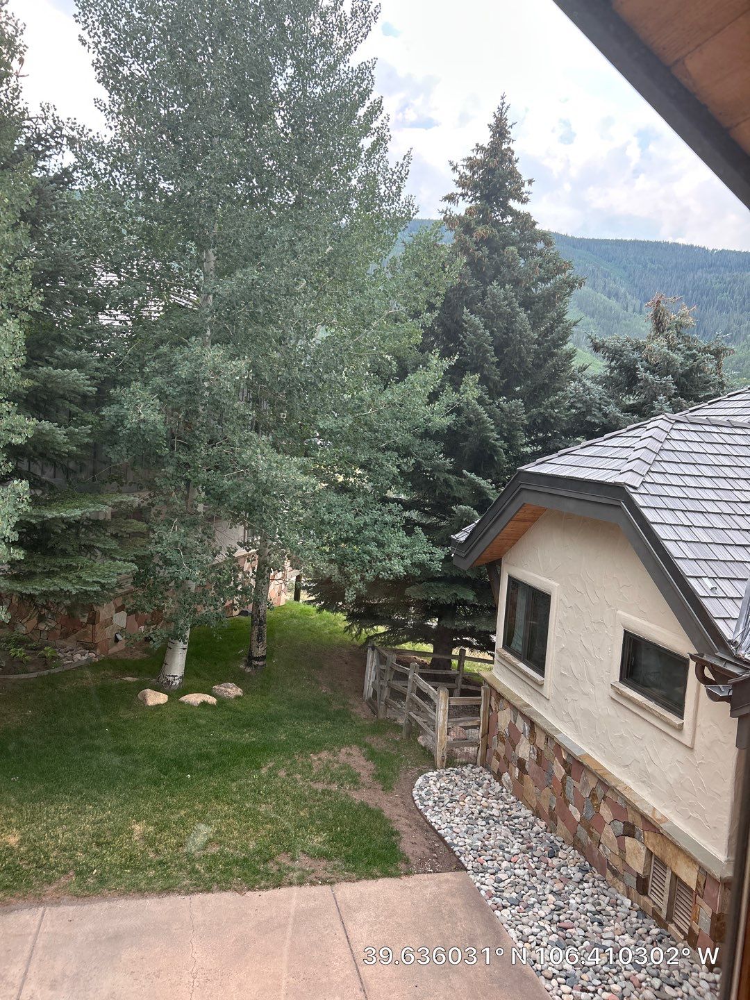 Vail Mountain Home Metal Roofing and Stucco Exterior Project by CompanyCam Sales Demo