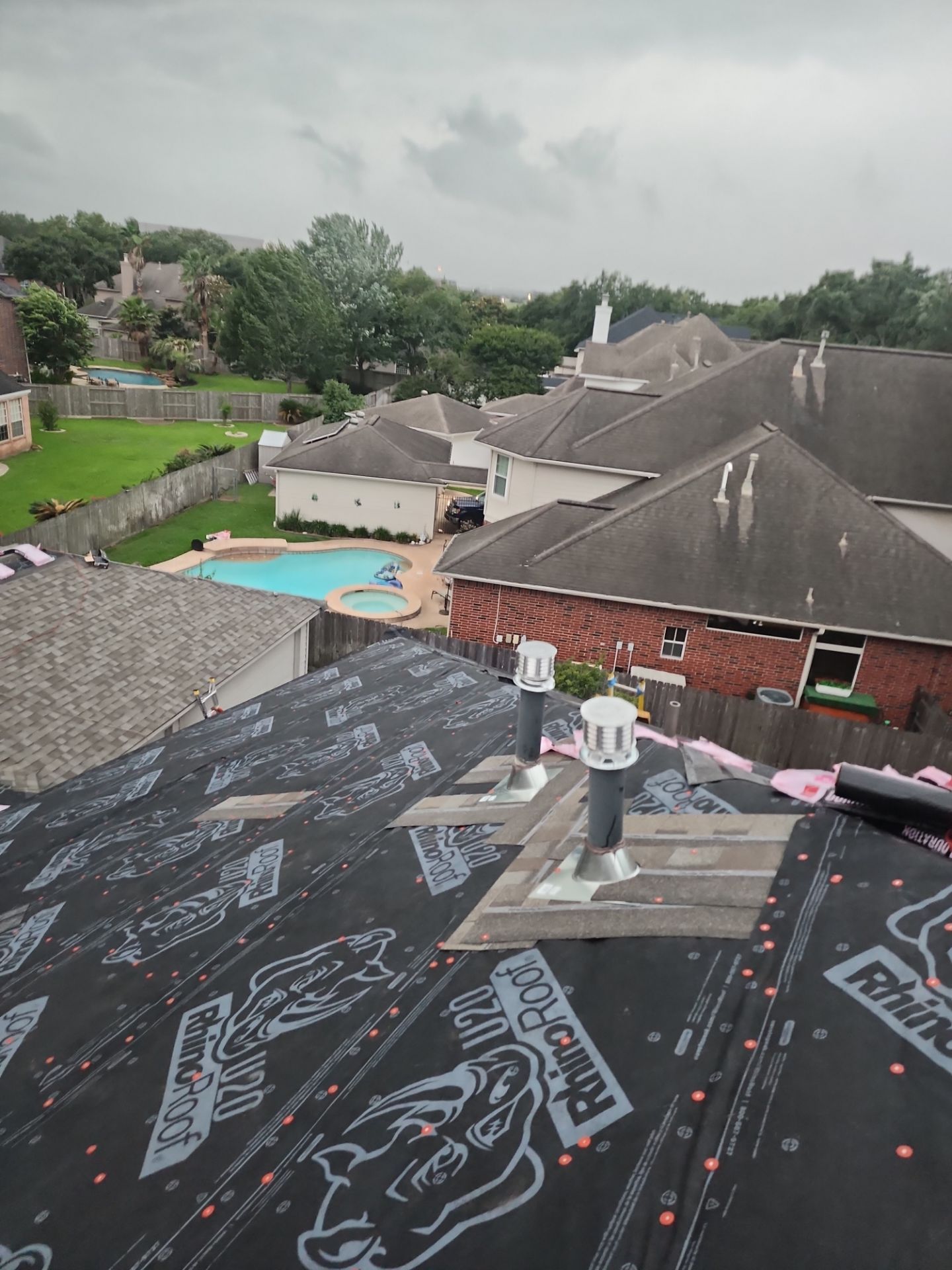 Residential Roofing Repair using Owen's Corning Duration (Lifetime) Shingles by Roof Repair Company
