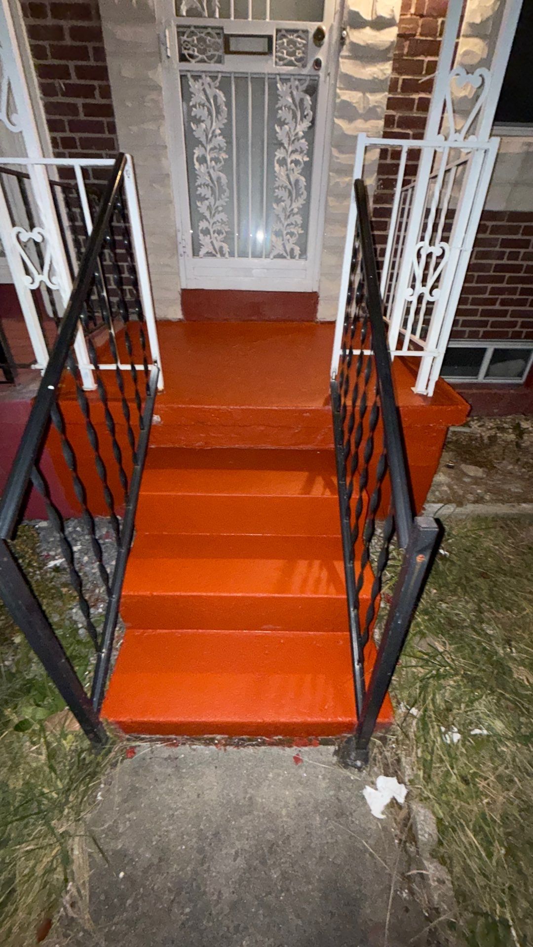 Concrete front porch painting-Baltimore) city by JpJ Service Consulting LL 