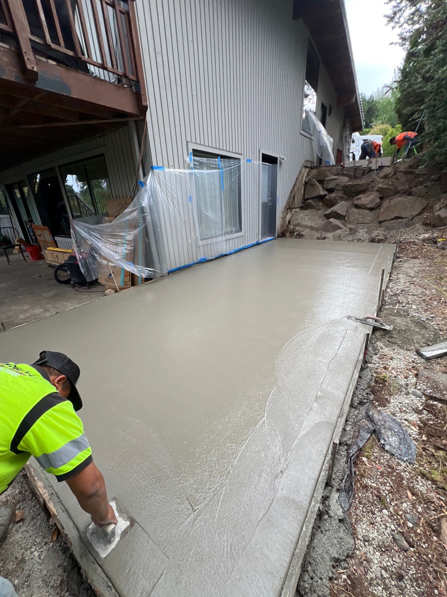 Backyard Concrete Patch Repair | Seattle  by Jireh Asphalt & Concrete Inc 