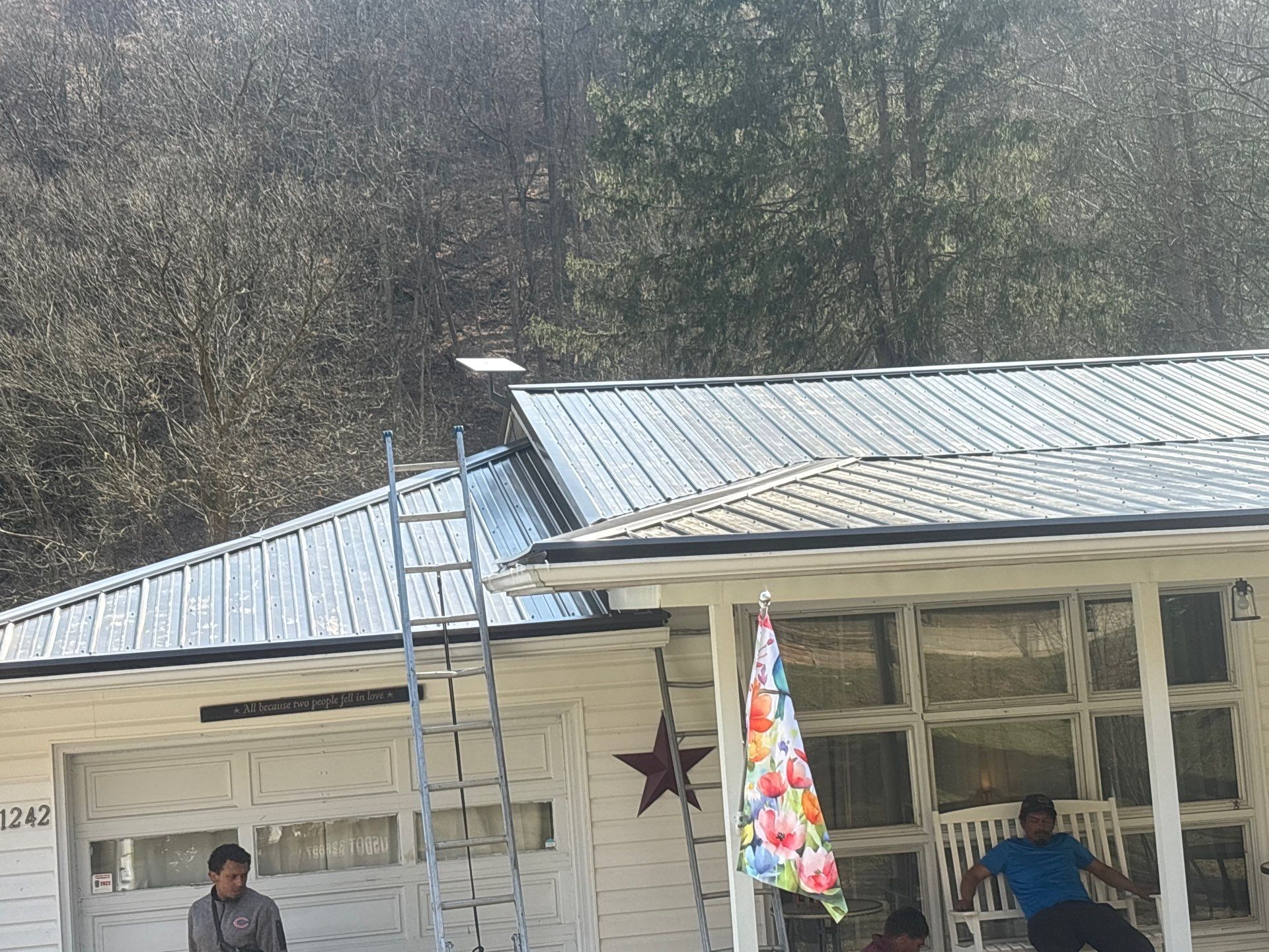 Residential Roofing Installation using Metal by Rainstoppers Roofing