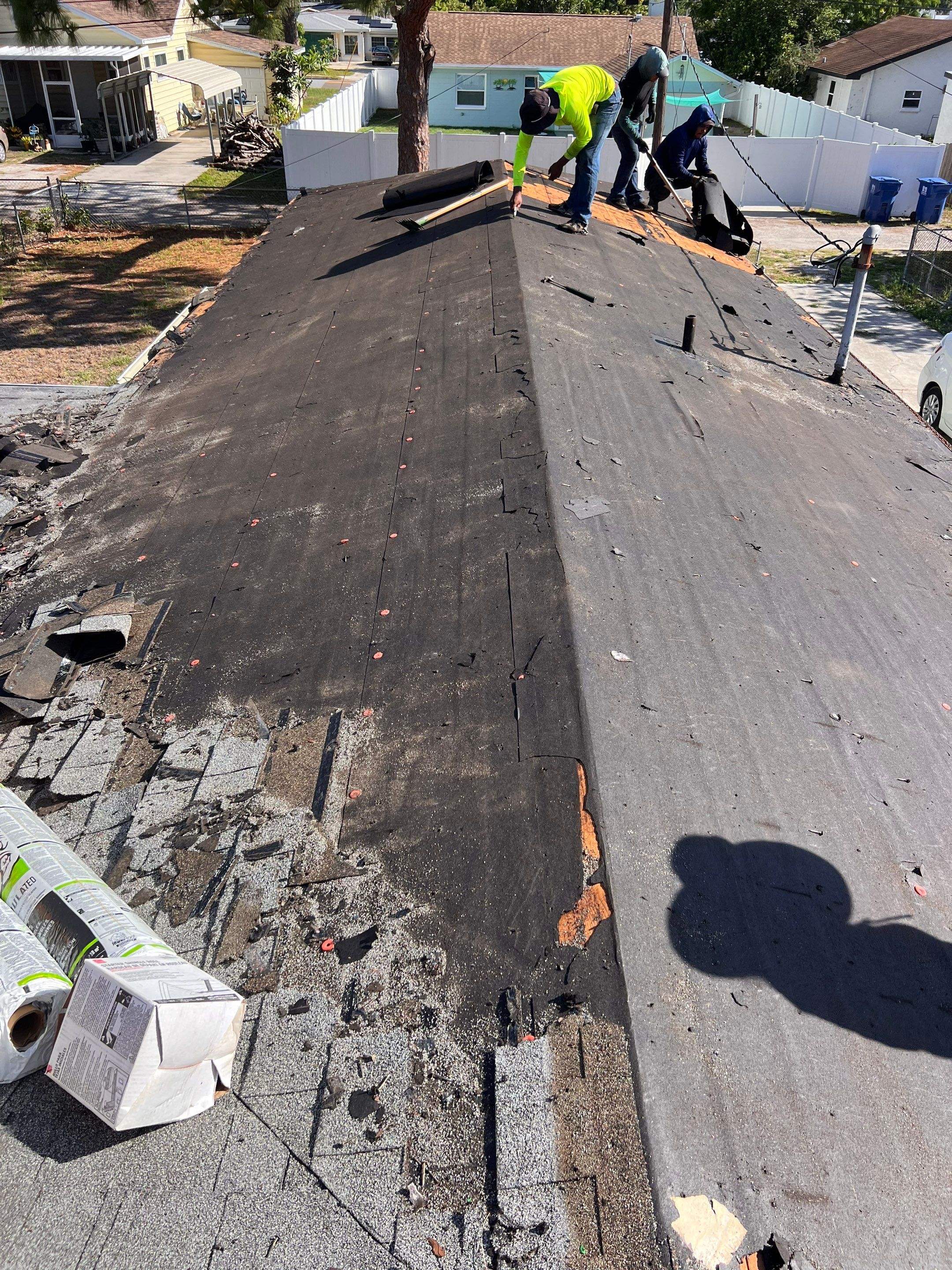 Project in St. Petersburg 33710 by Mitchell Roofing Company LLC 