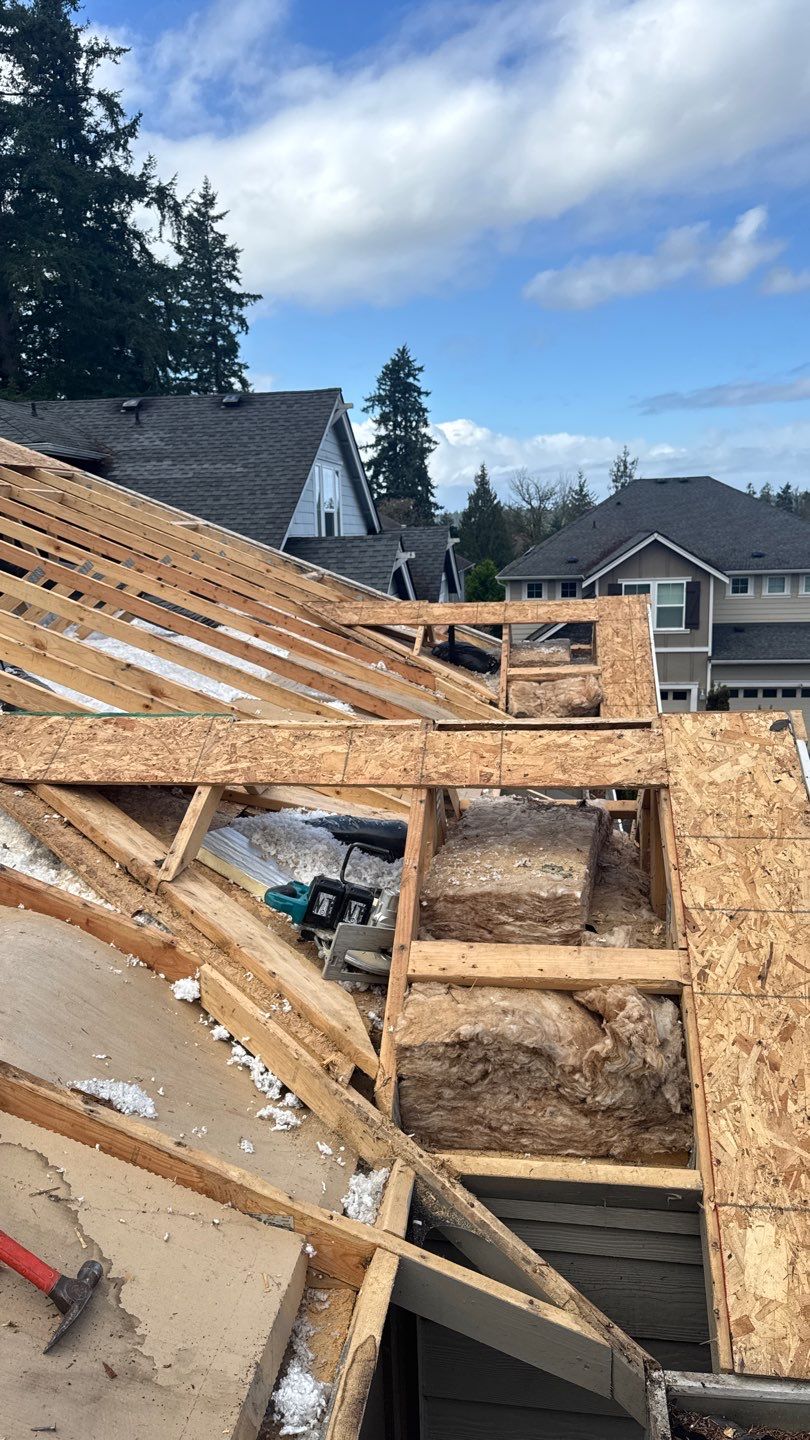 Residential Roofing Installation using GAF HDZ Shingles by Roofing Formula LLC