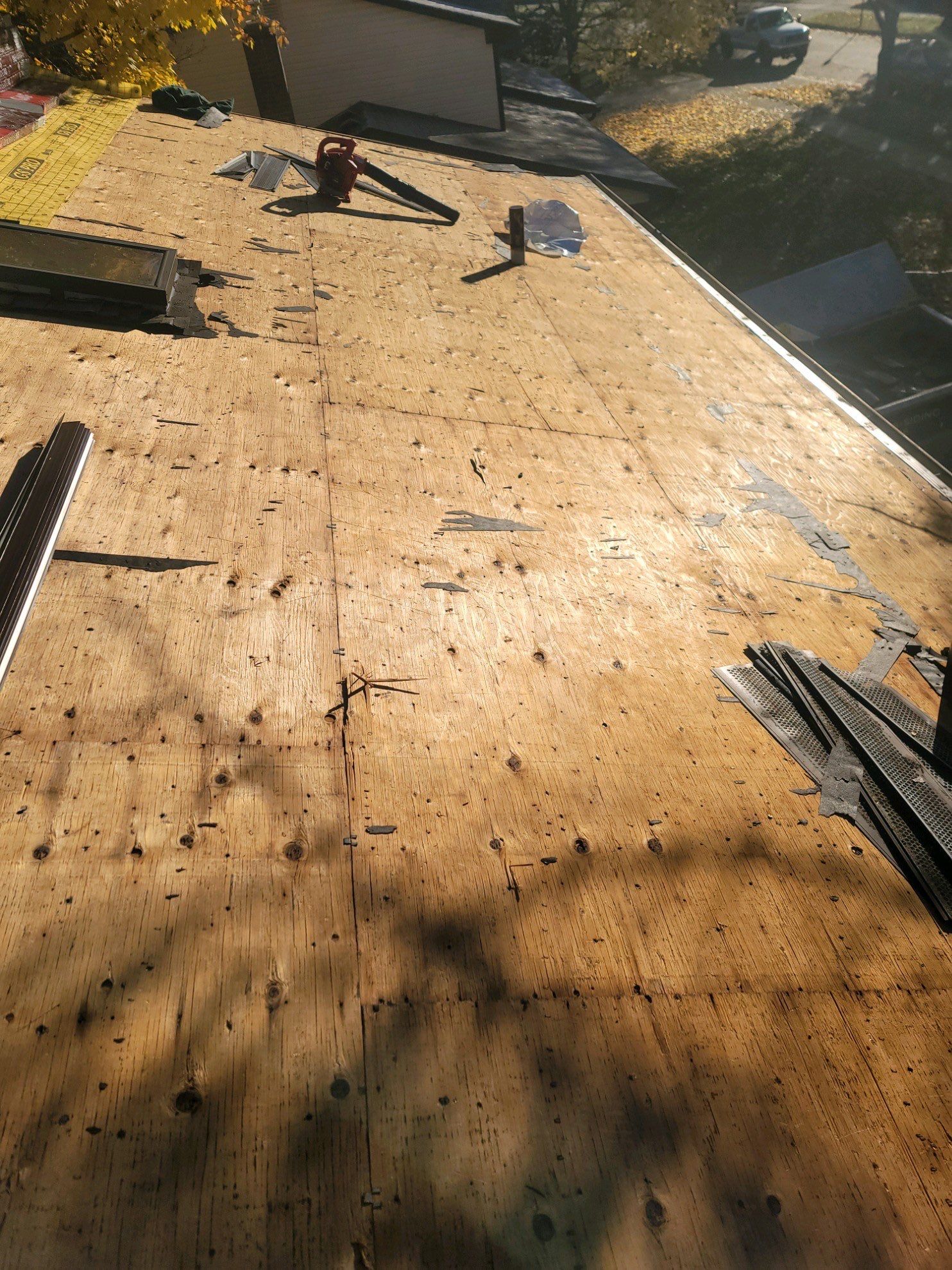 Residential Roofing Installation using IKO Dual Brown by JNR Roofing LLC