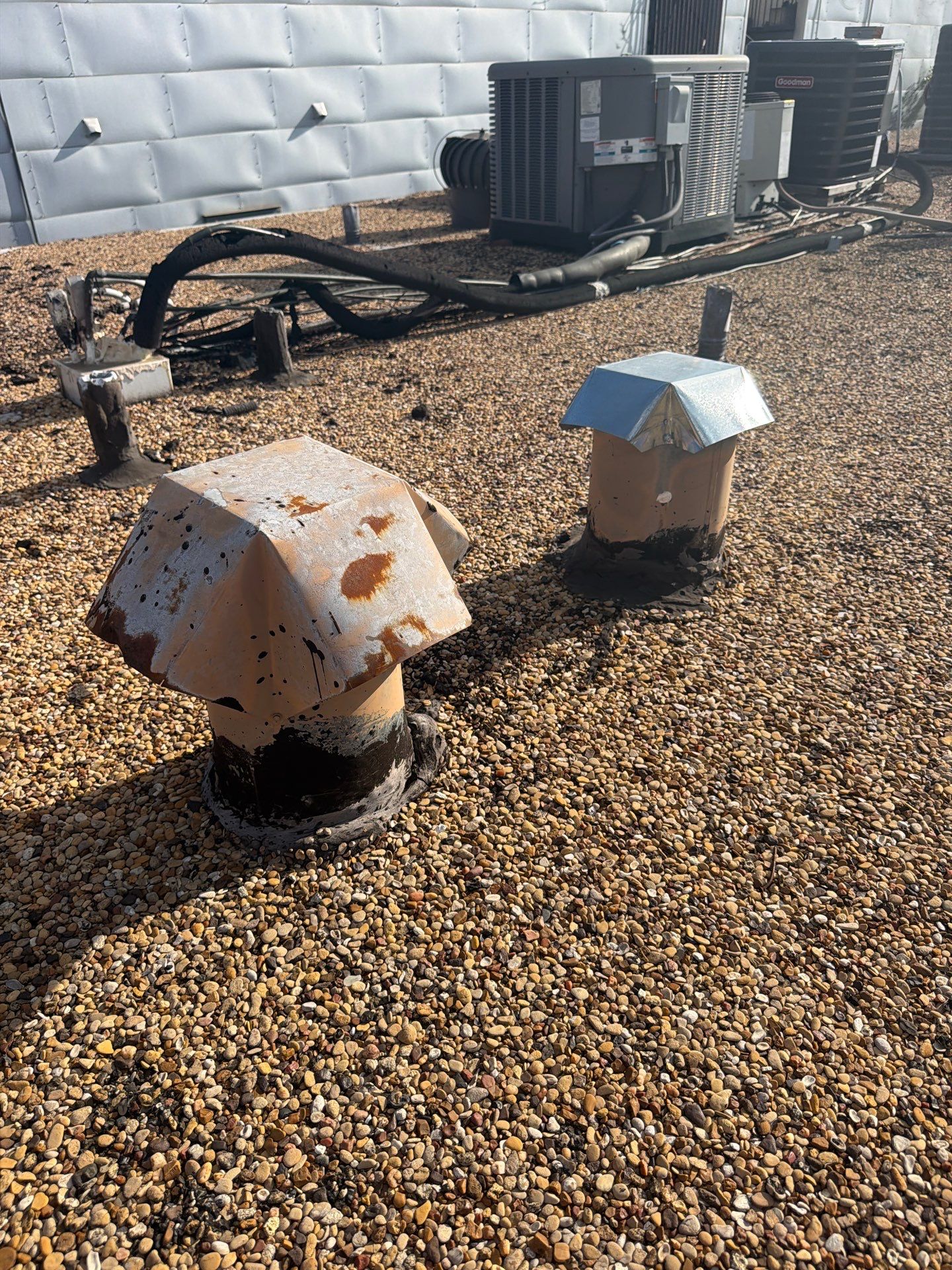 Comprehensive Roof Replacement for Dallas Residential Flat Gravel System by Rich the Roofer LLC