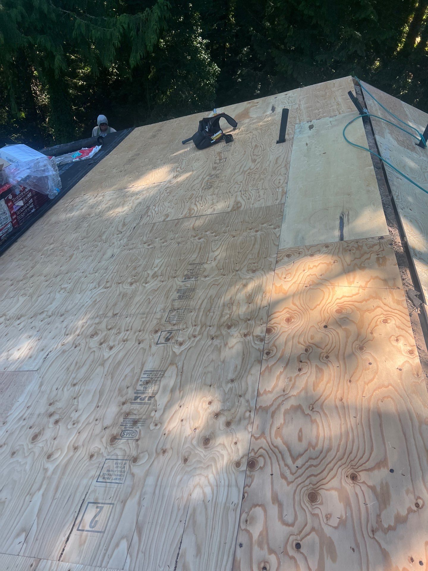 Residential Roofing Installation using GAF HDZ Shingles by Roofing Formula LLC