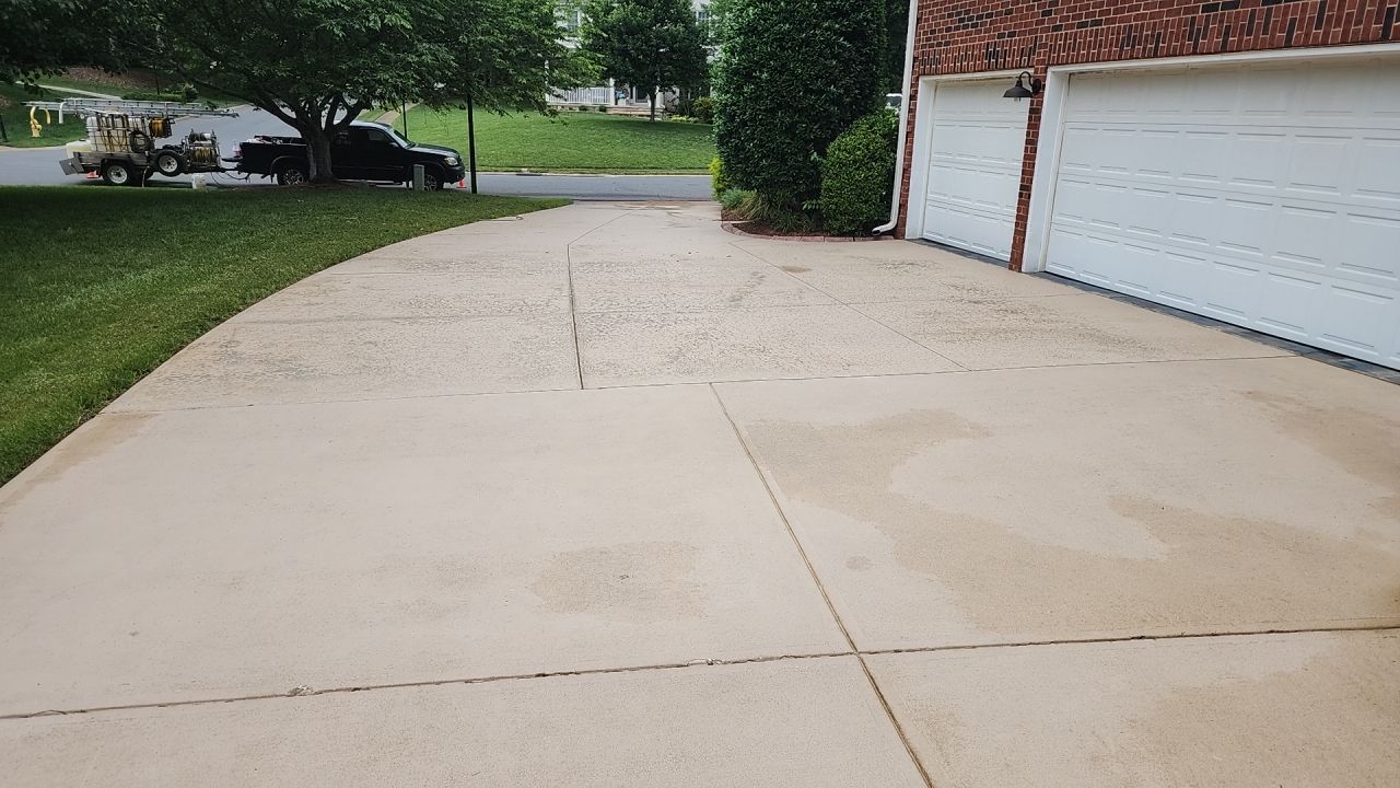 House Wash using cleaner by G&H Home Tech Pros LLC