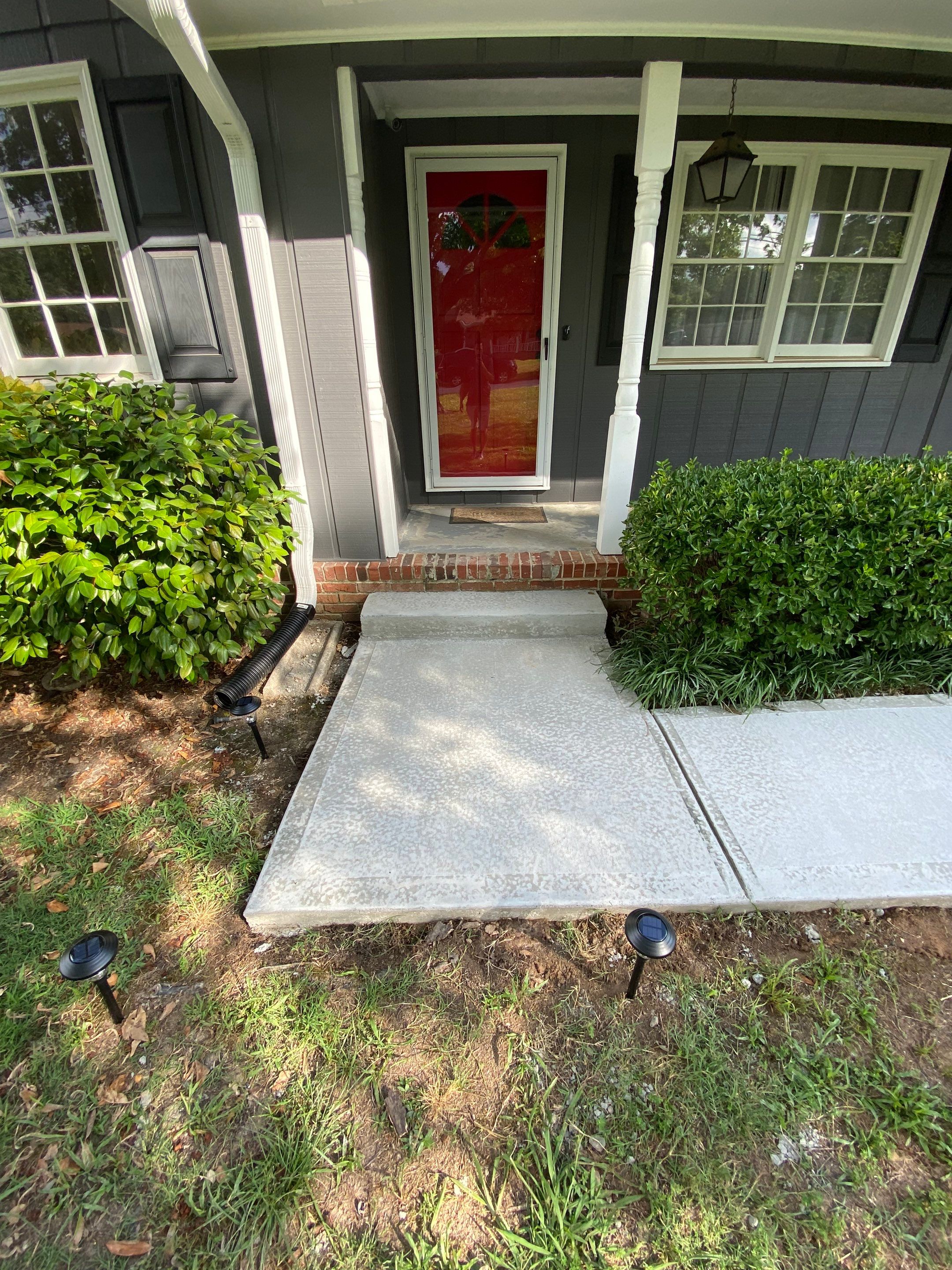 Driveway Replacement and New Concrete Walkway in Snellville by Swift Home Renovations 