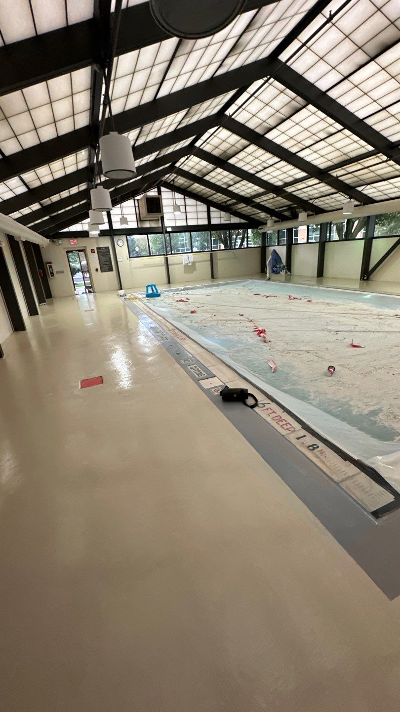 Hotel Pool Deck Project in Cranberry Township by Floors in a Day, Inc