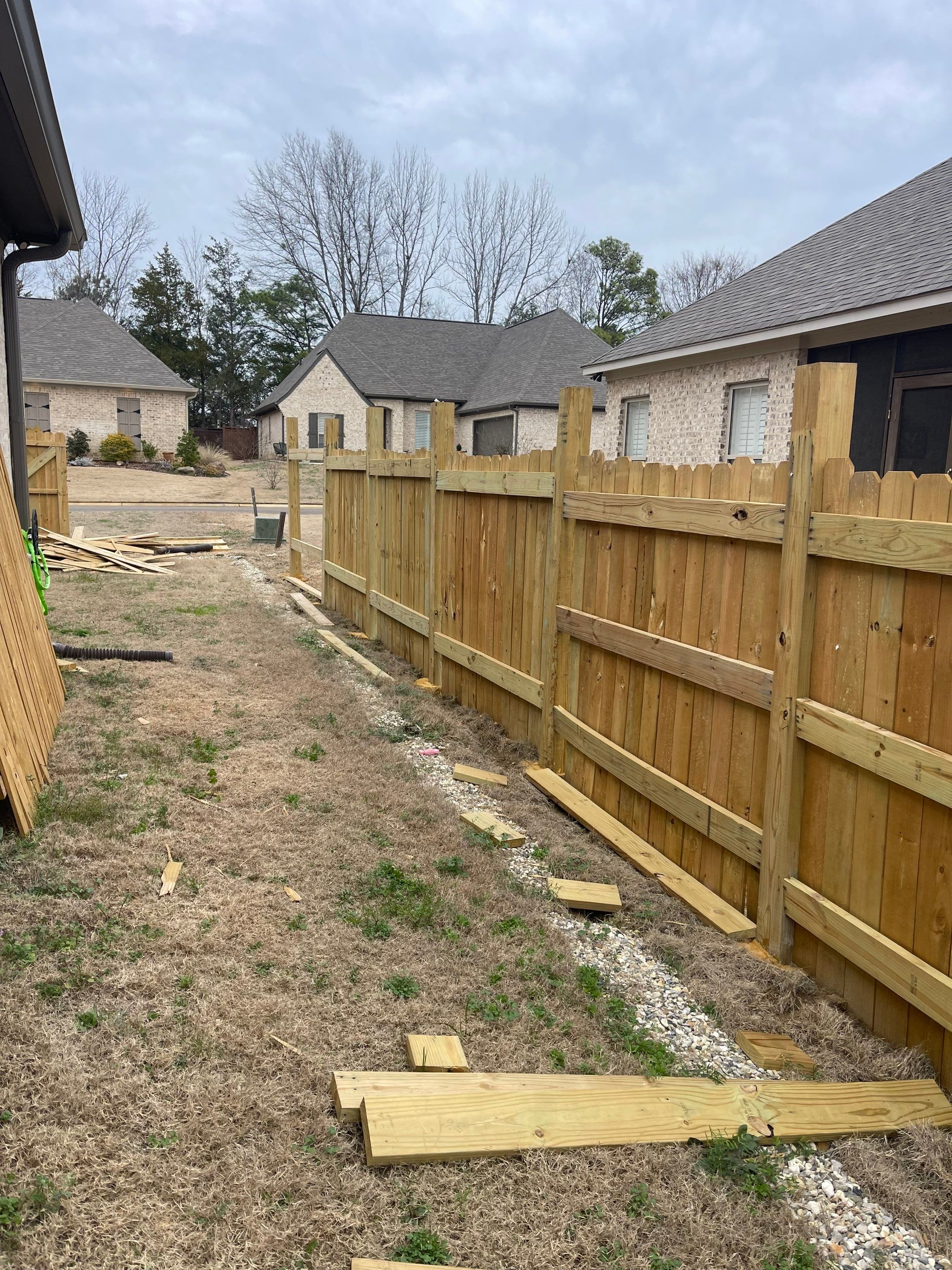 6' Treated Pine Good Neighbor 6x6 Posts by Roberson Construction LLC