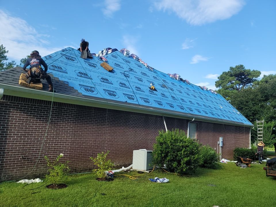 Residential Roofing Installation using Roof Replacement by American Roofing & Construction LLC