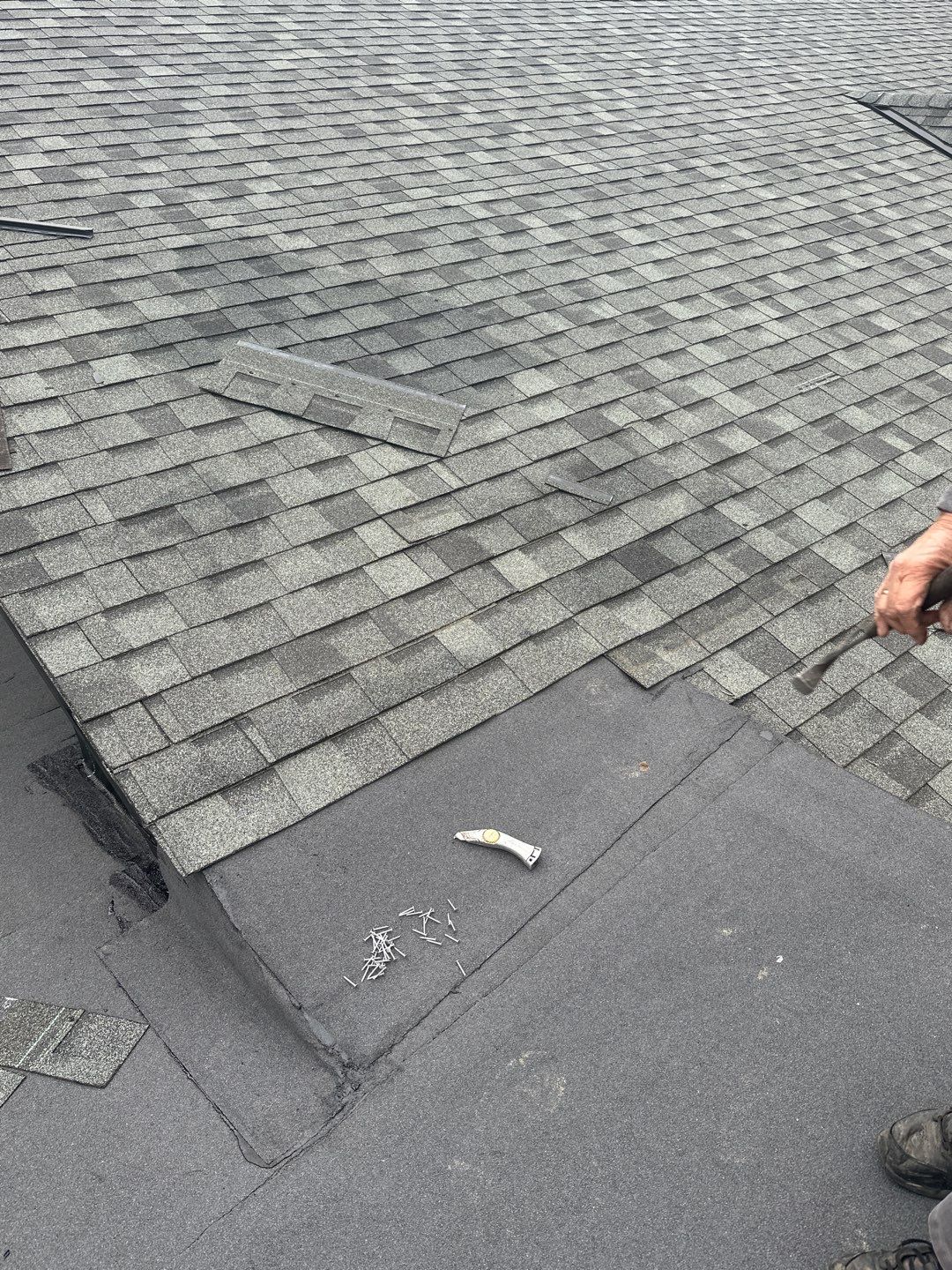 Residential Roofing Installation using IKO 2ply sbs  by Top Notch Roofing Inc