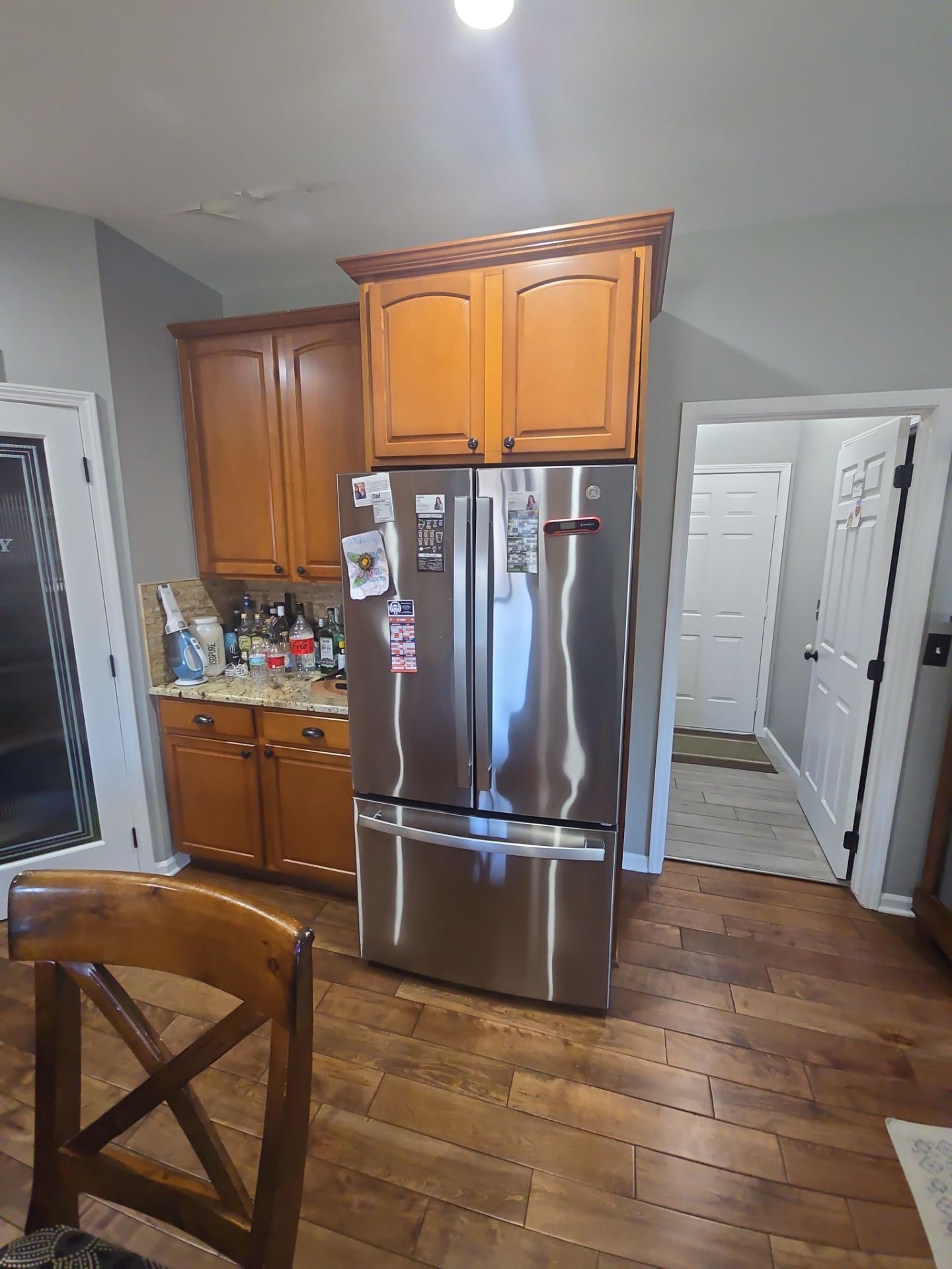 Kitchen Cabinet Refinishing by Top Shelf Painter