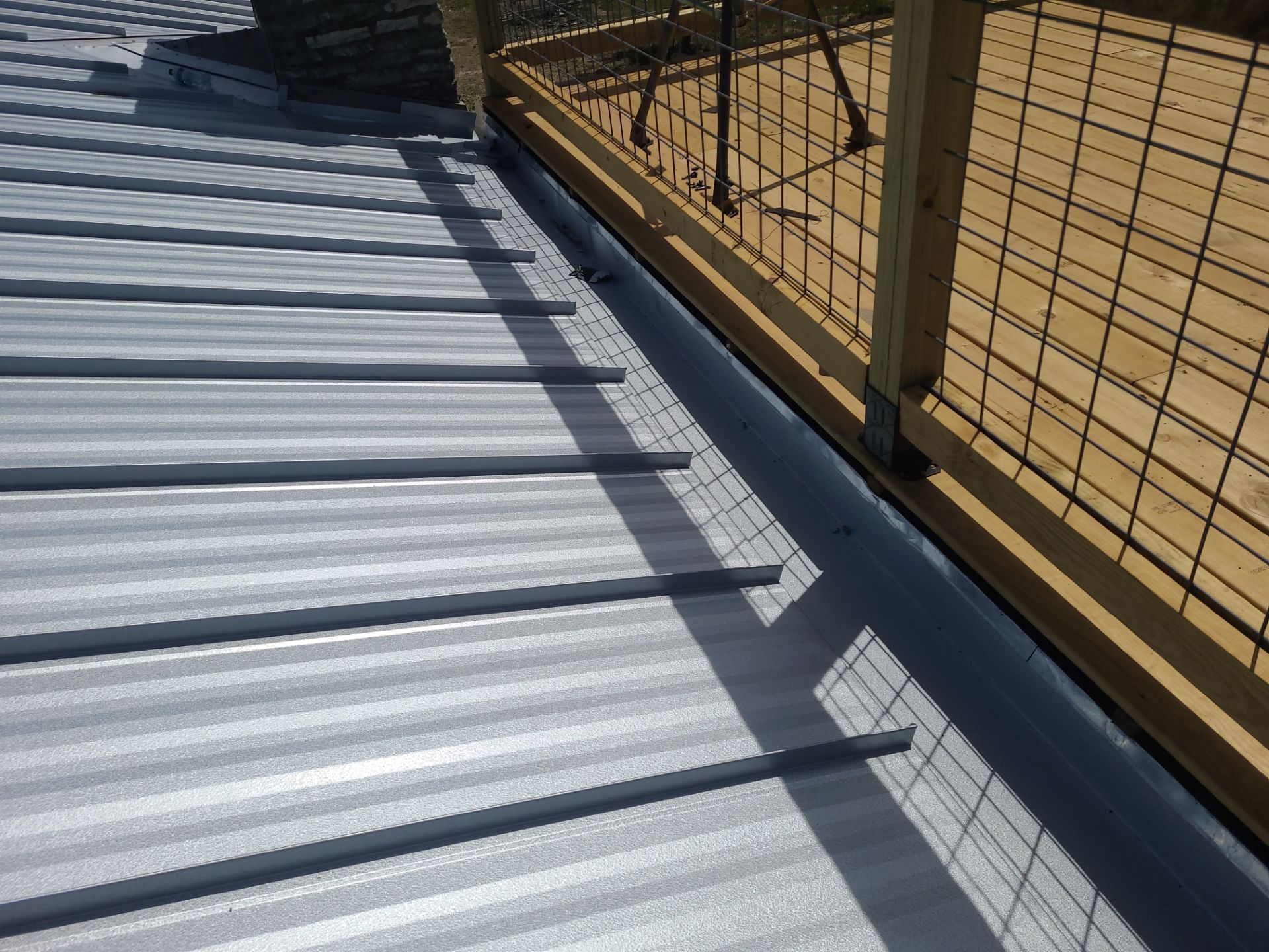 Galvalume Standing Seam offers a 45-year finish warranty! by Oakwood Roofing and Construction, LLC
