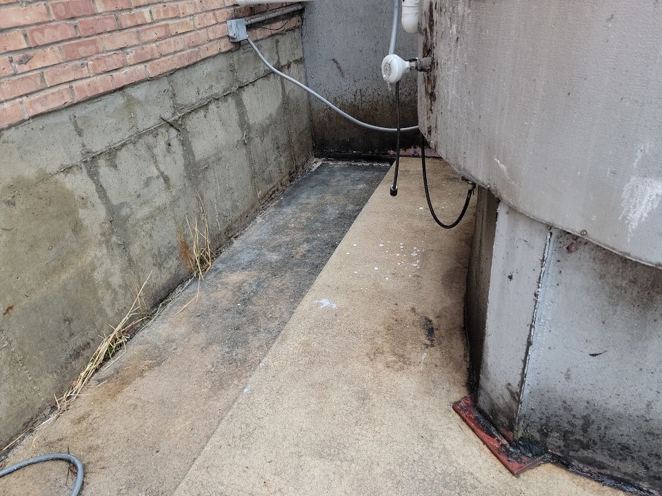 commercial pressure washing using Hot water by Northern Power Washing LLC.