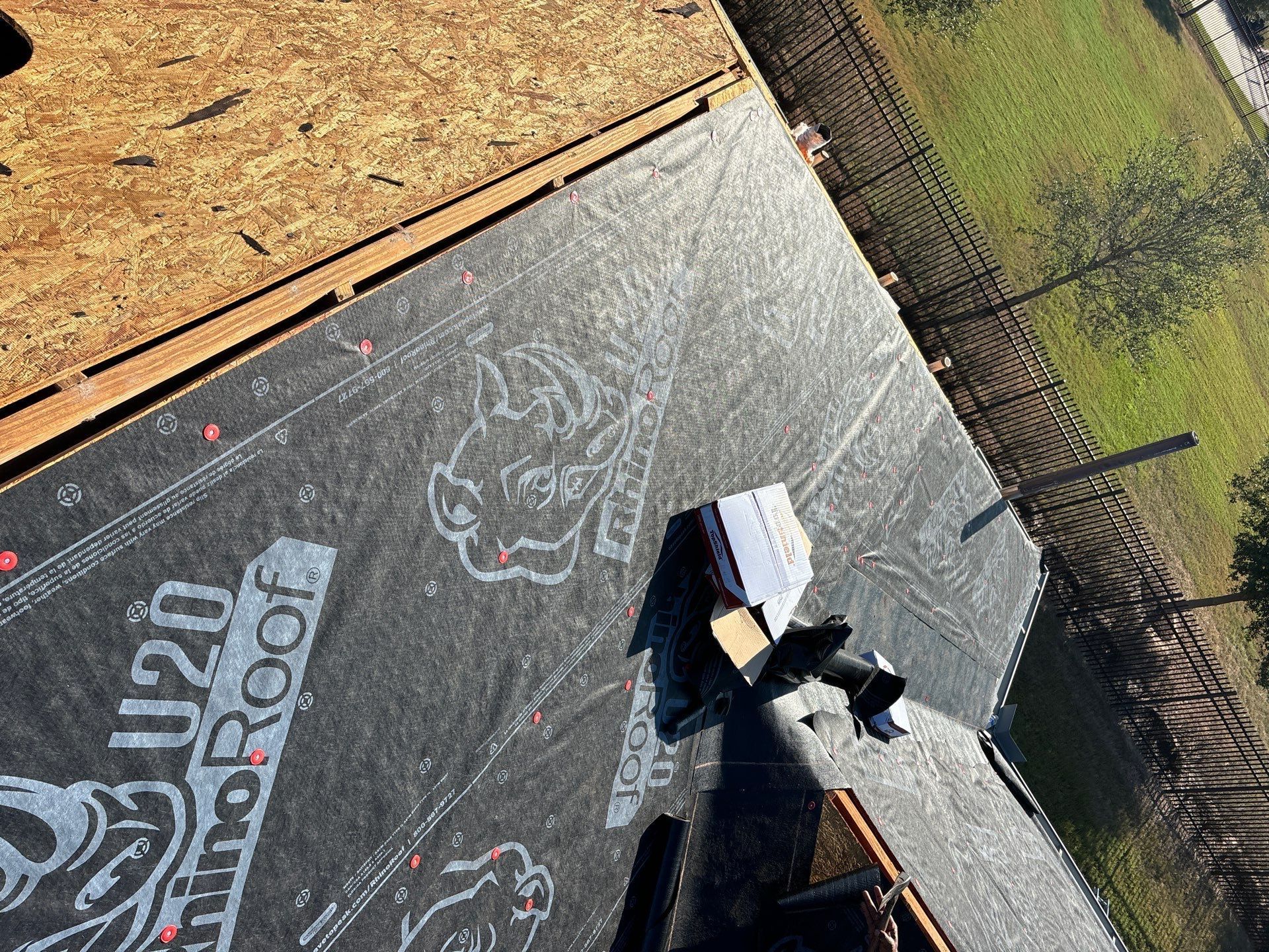 Residential Roofing Installation using Owen's Corning Duration (Lifetime) Shingles by Roof Repair Company