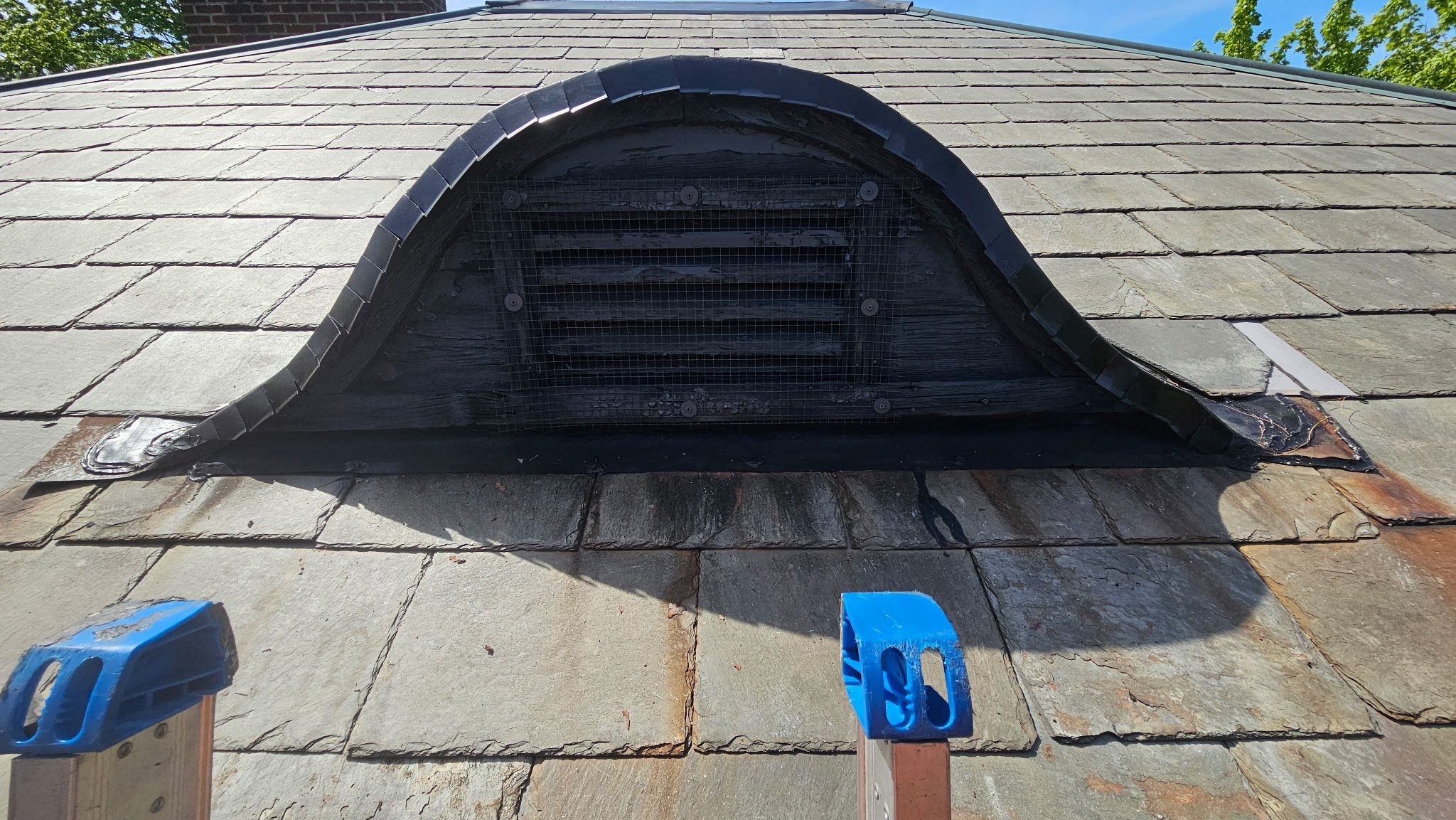 Columbus Slate Tile Roof Repair by KFX Roofing