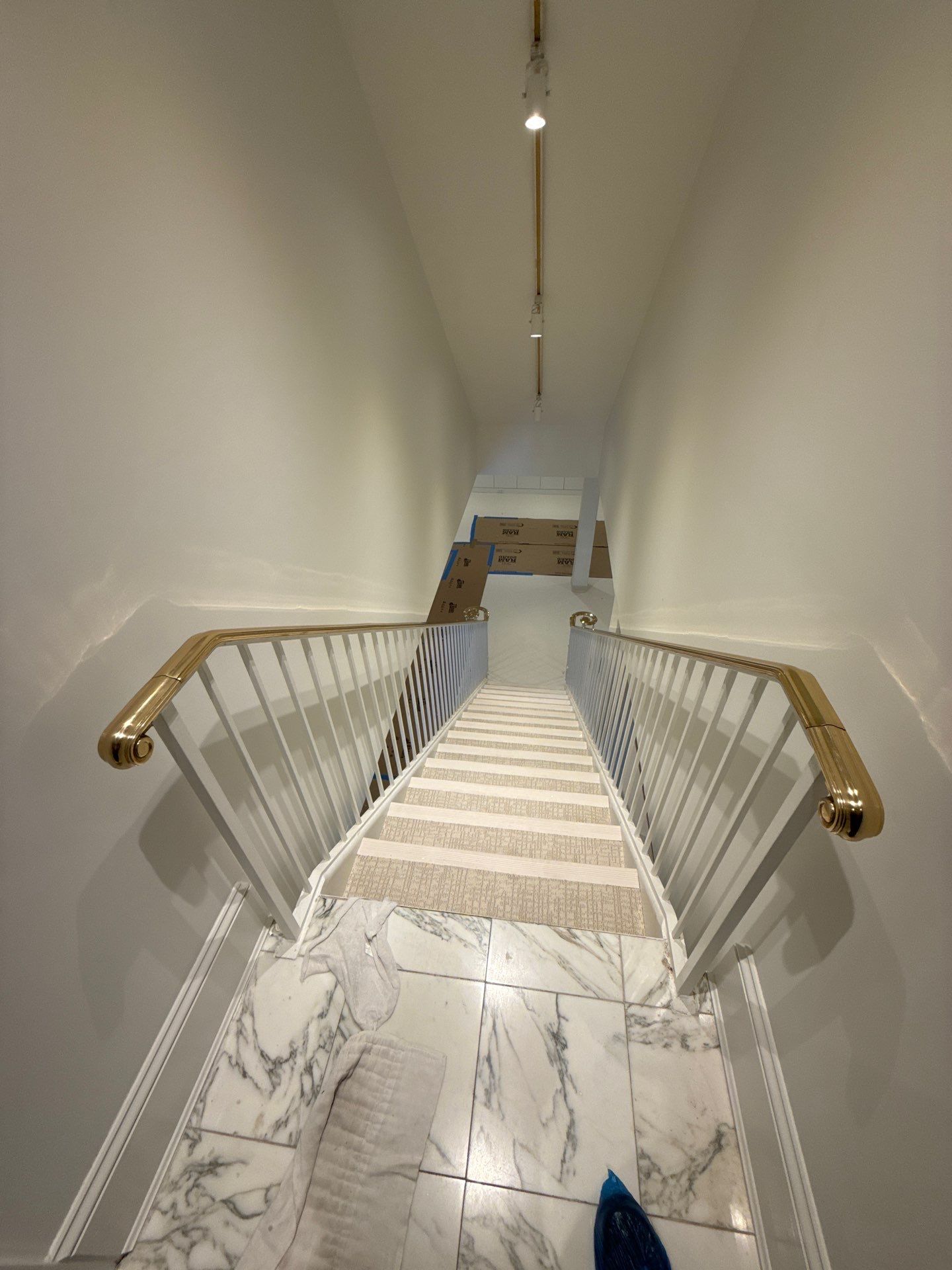 Modern Brass Top Rail Refurbishment - Washintong DC by Capitol Iron Works