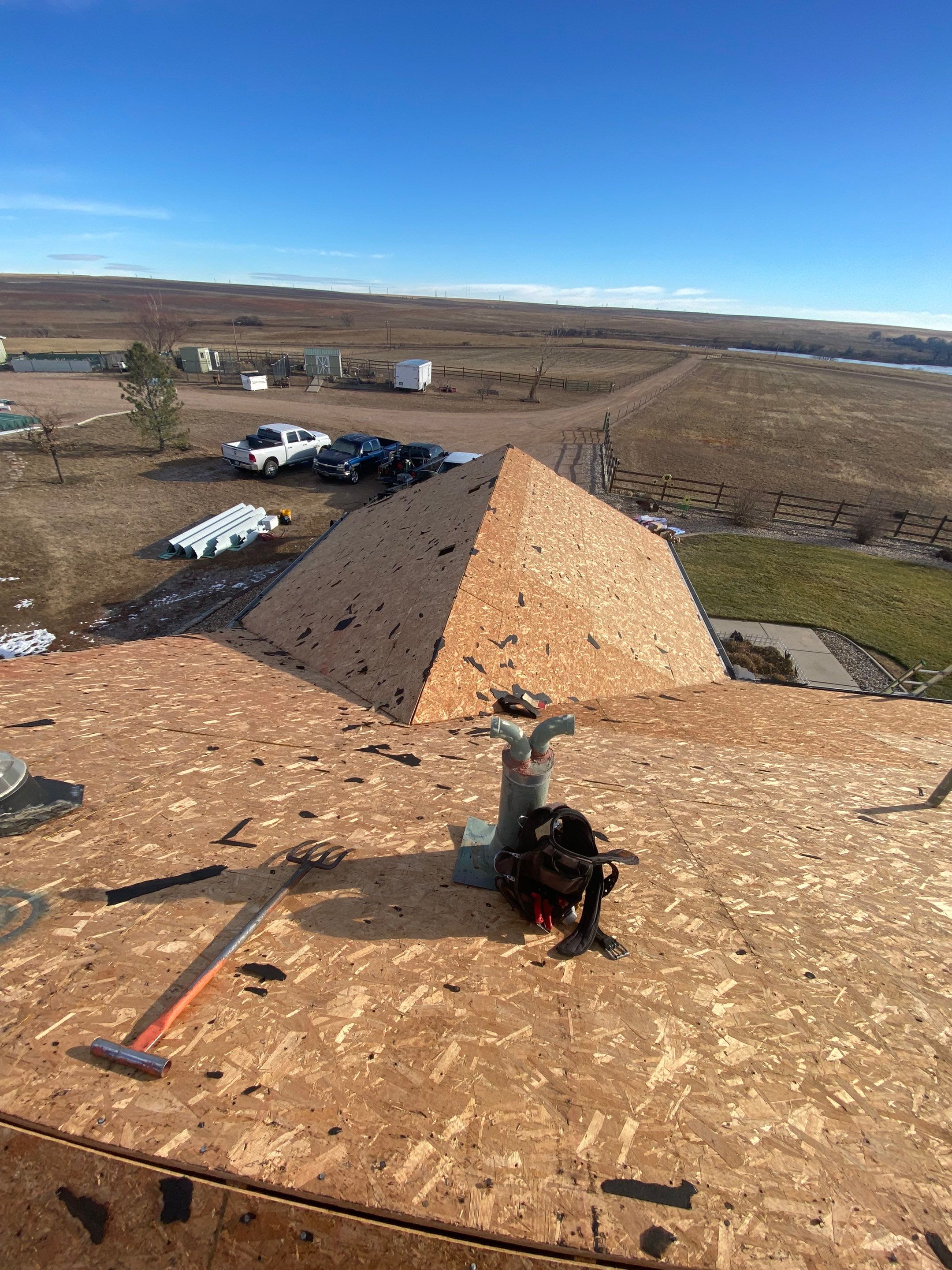 Staning Seam Metal using 1.75" Snap Lock Standing Seam Class 4 Impact Resistant  by Black Belt Roofing 