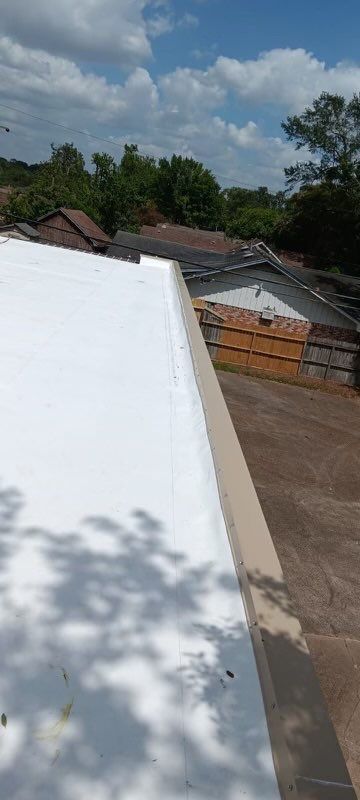 Commercial Roofing Installation using TPO by Core Four Roofing
