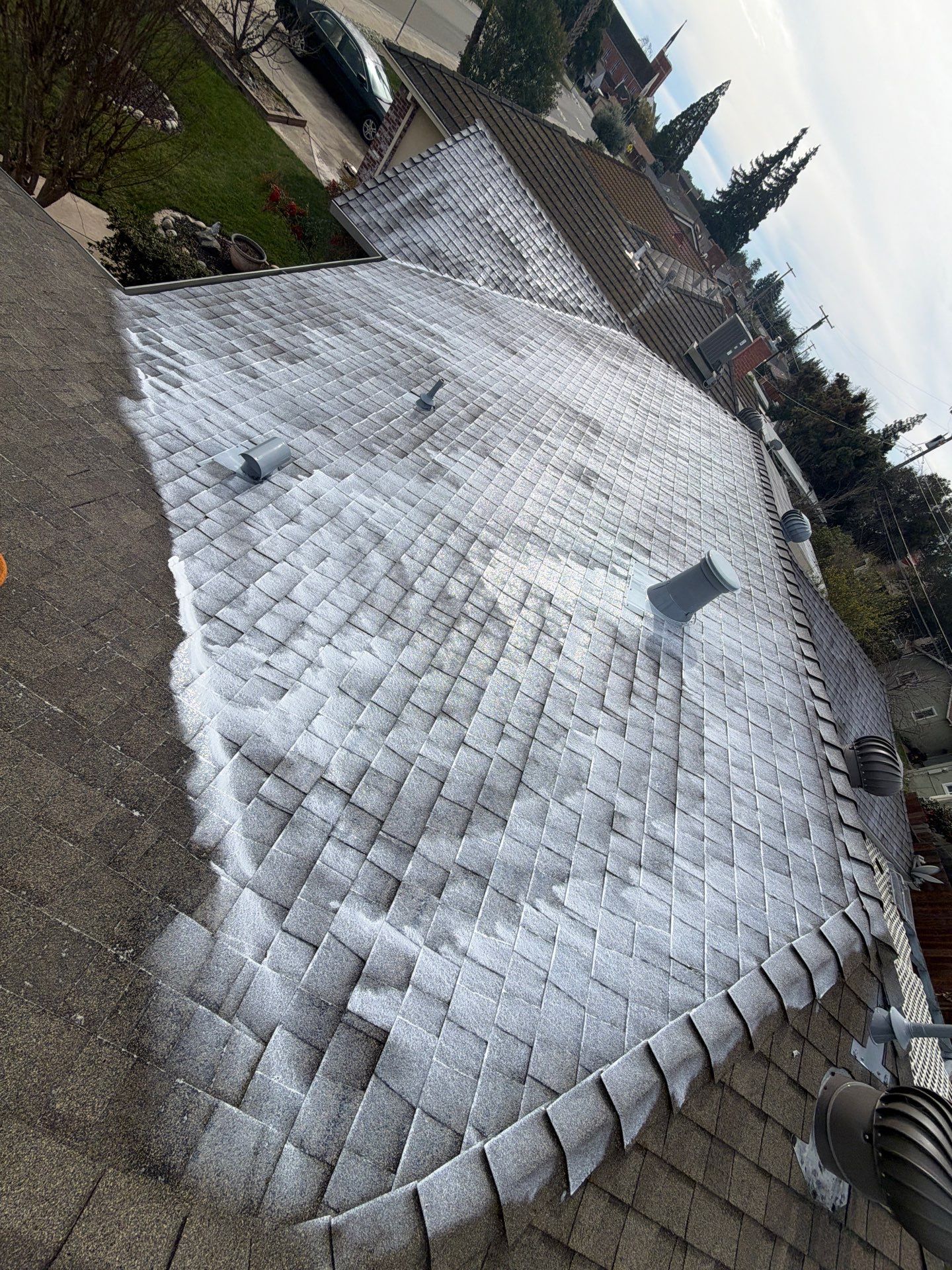 Roof Rejuvenation using Roof Maxx Treatment by Roof Maxx of Folsom