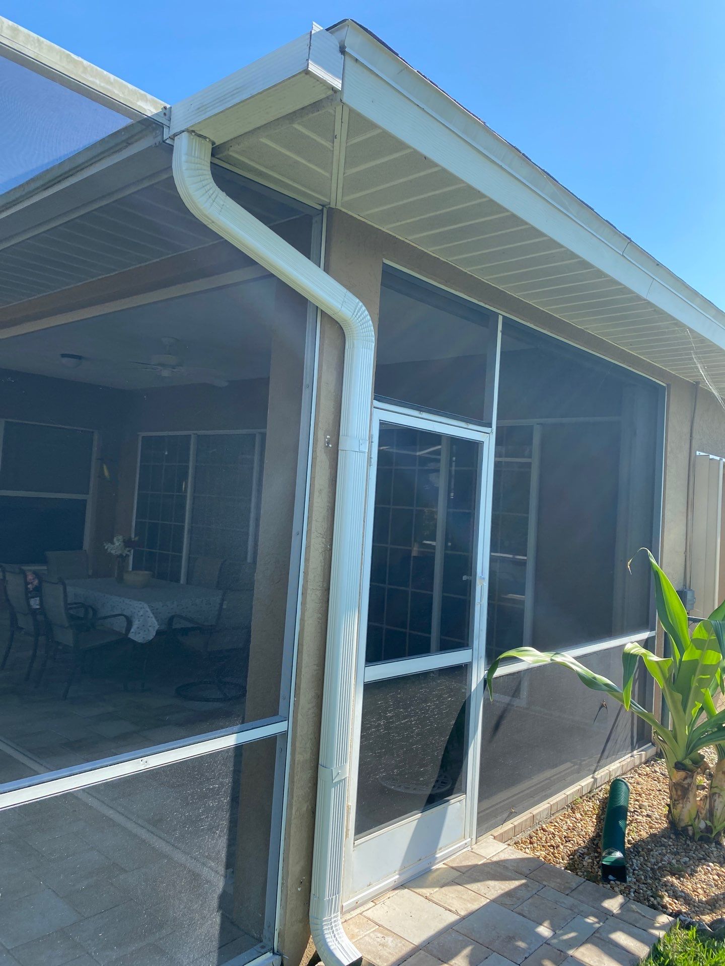 7-Inch Gutters for Large Homes in Cape Coral FL by Gutter Professors