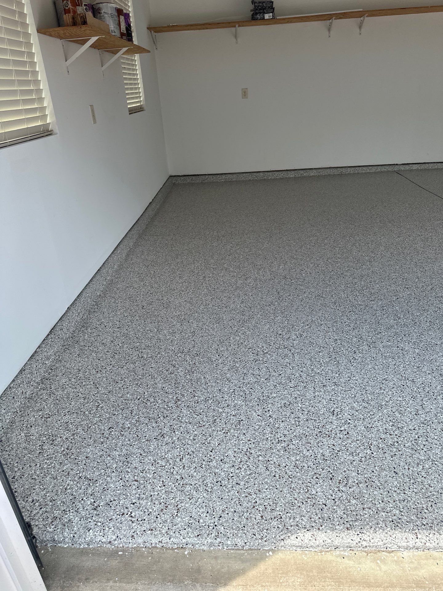 Garage Floor Coating using Coyote by My Garage Floor Guys