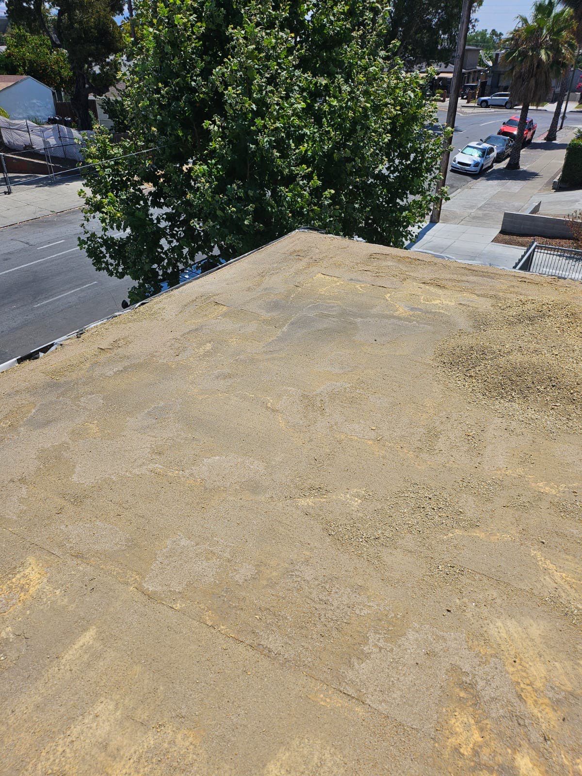 Foam Refurbish using Conklin Benchmark/PUMA XL coatings and spray foam by Straight Edge Roofing Inc