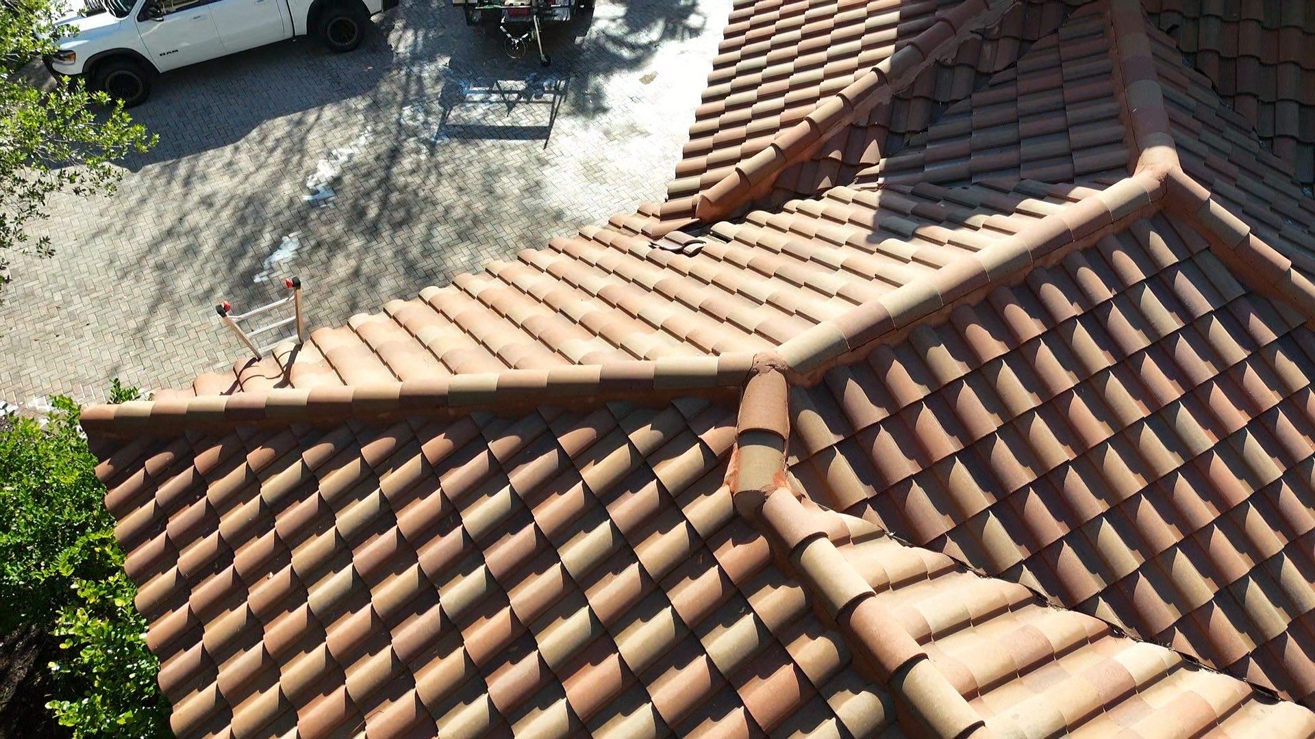 Tile Roof Soft Wash Cleaning by Durabilis Roofing INC