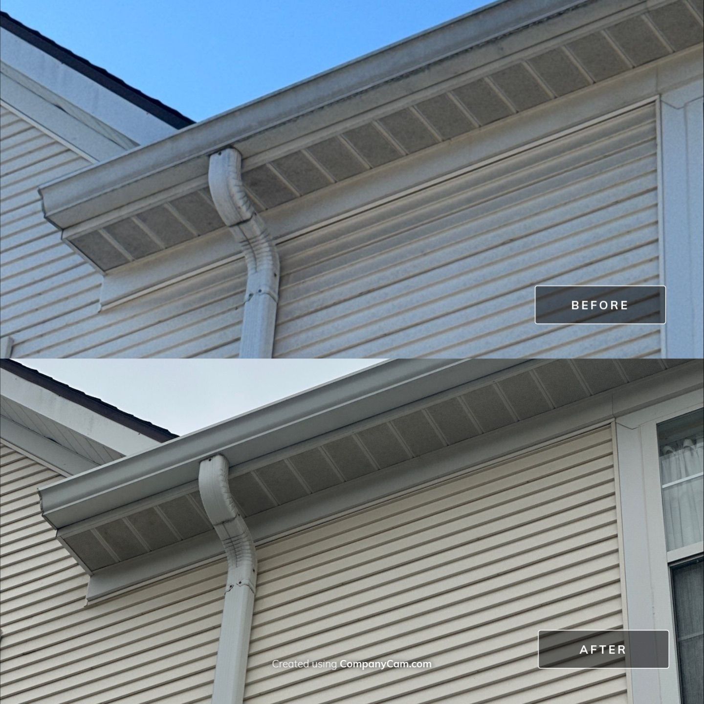 Extended Stay America West Dundee Building Wash by Simmons Power & Soft Washing