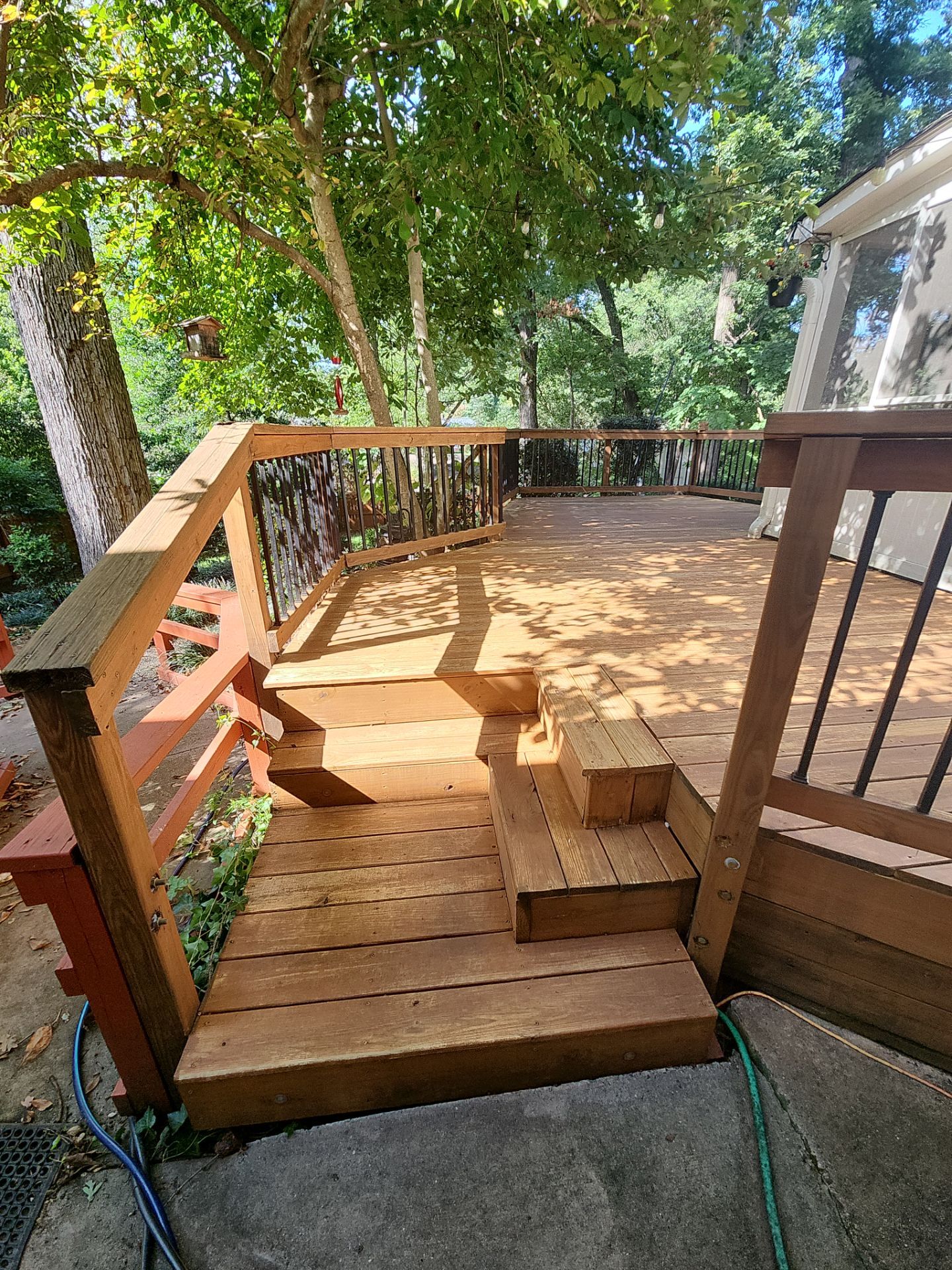 Weathered Deck using AcryFin and Stain by DuraSeal