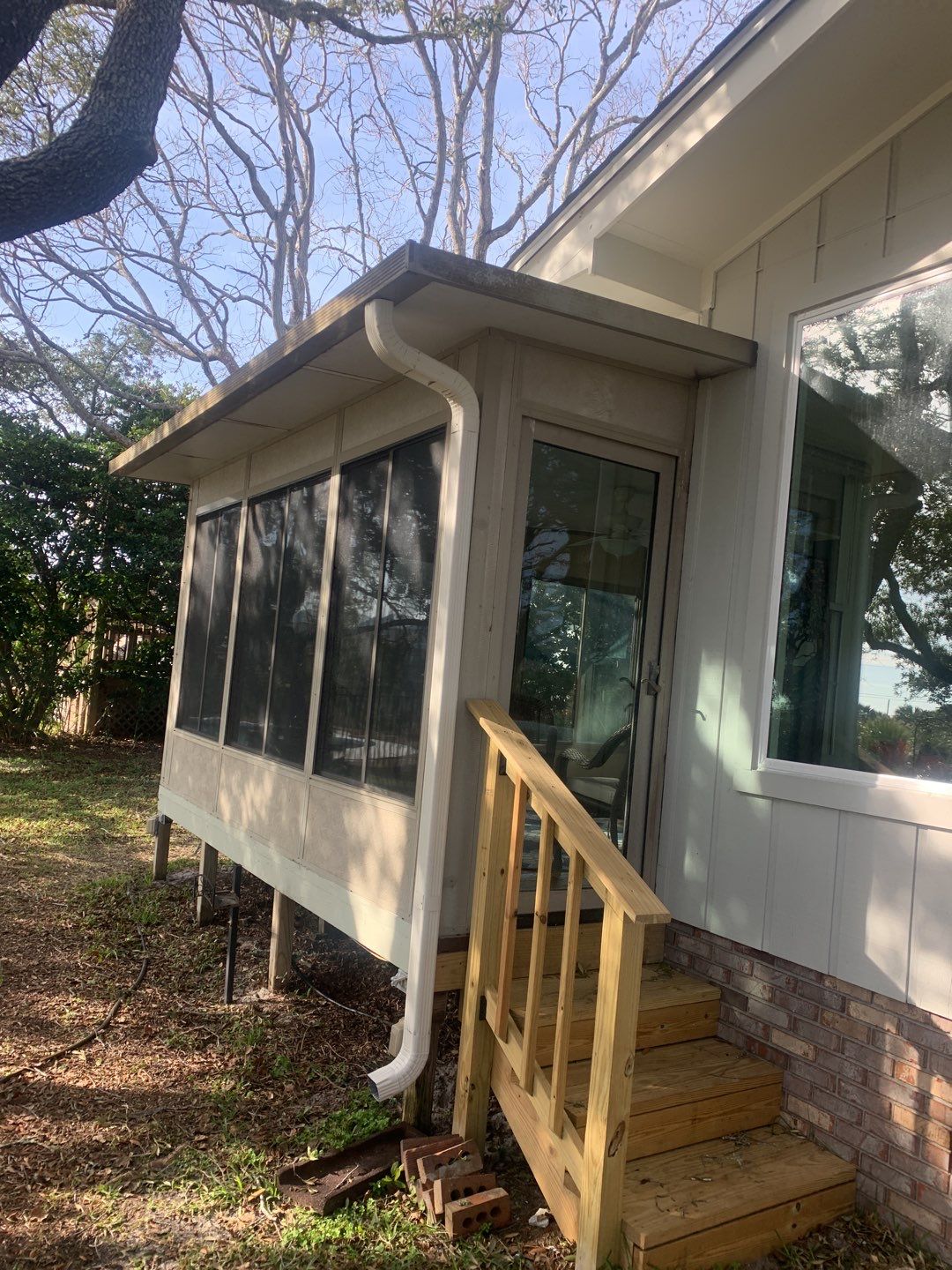 New Gutter Installation in Panama City Beach FL by Gutter Professors