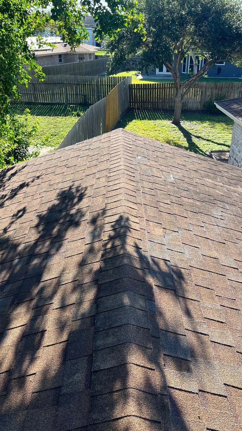 Full Roof Replacement using Certainteed Landmark Weatherwood by Galvan Roofing and Construction