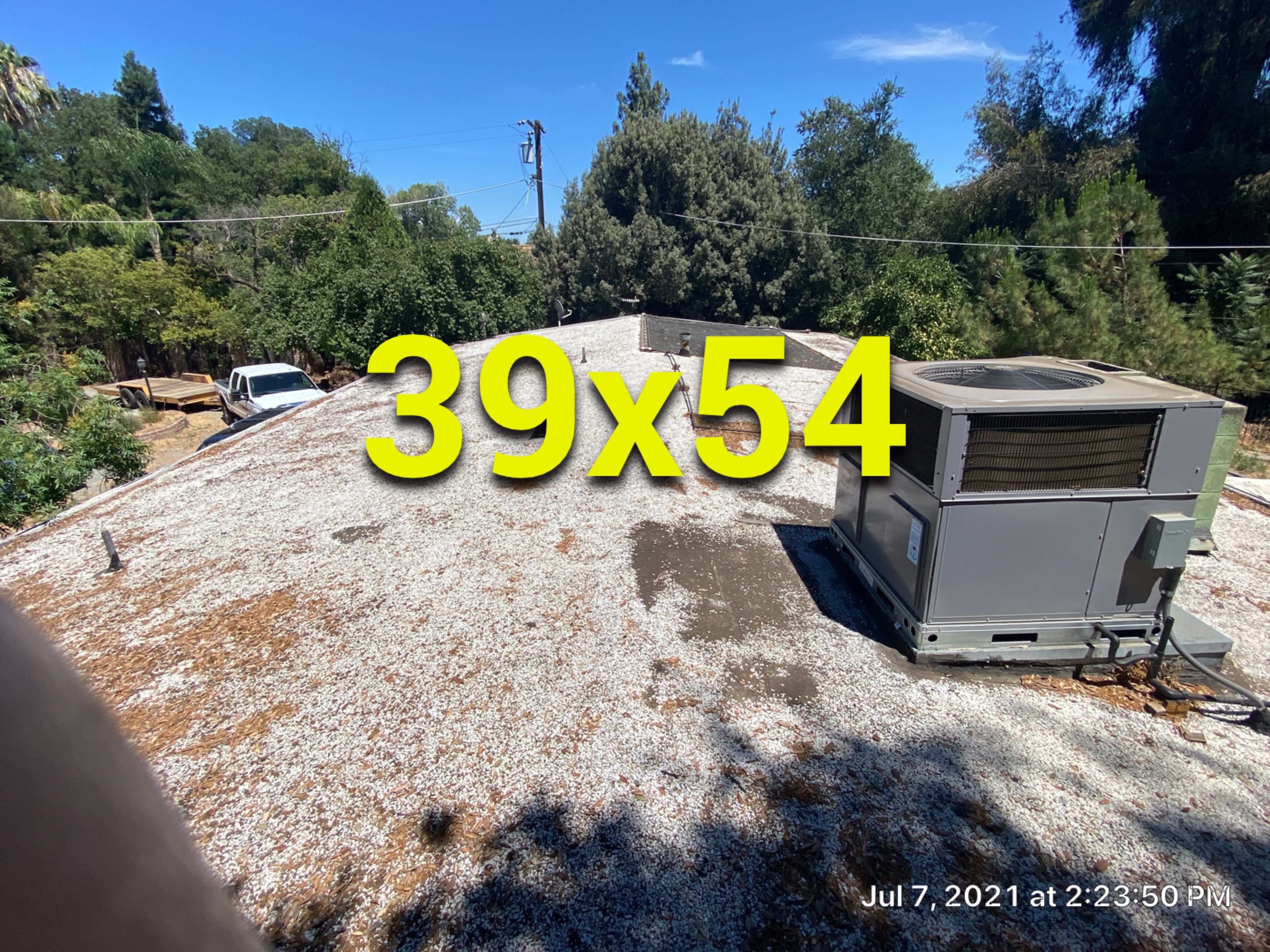 New spray insulation roof over tar and gravel with coatings by Straight Edge Roofing Inc