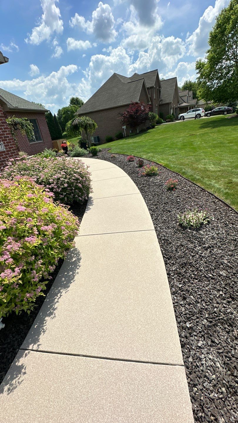 Driveway + Garage + Walkway Project in Meridian by Floors in a Day, Inc