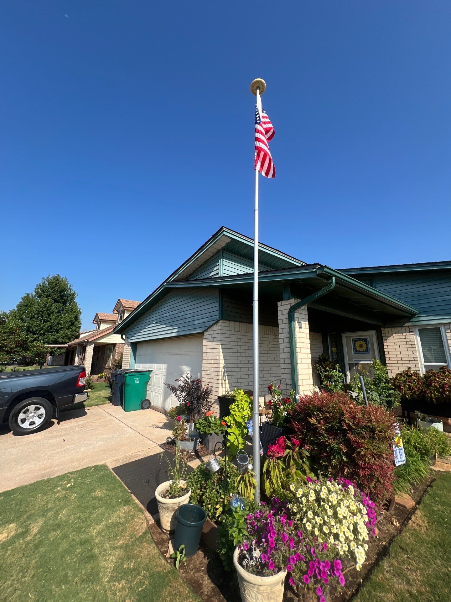 Roof Replacement and Gutter Installation in Oklahoma City, OK by McCann's Roofing and Construction