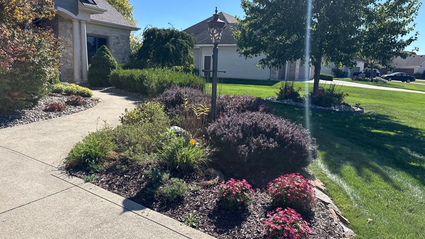 Project in Fort Wayne by Carrs lawn and landscape