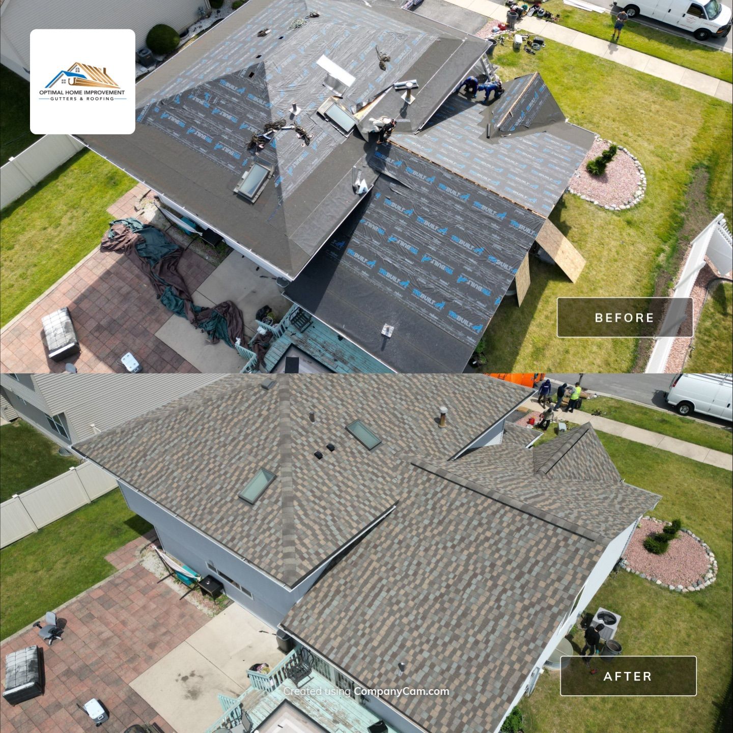 Roofing with GAF by Optimal Home Improvement 