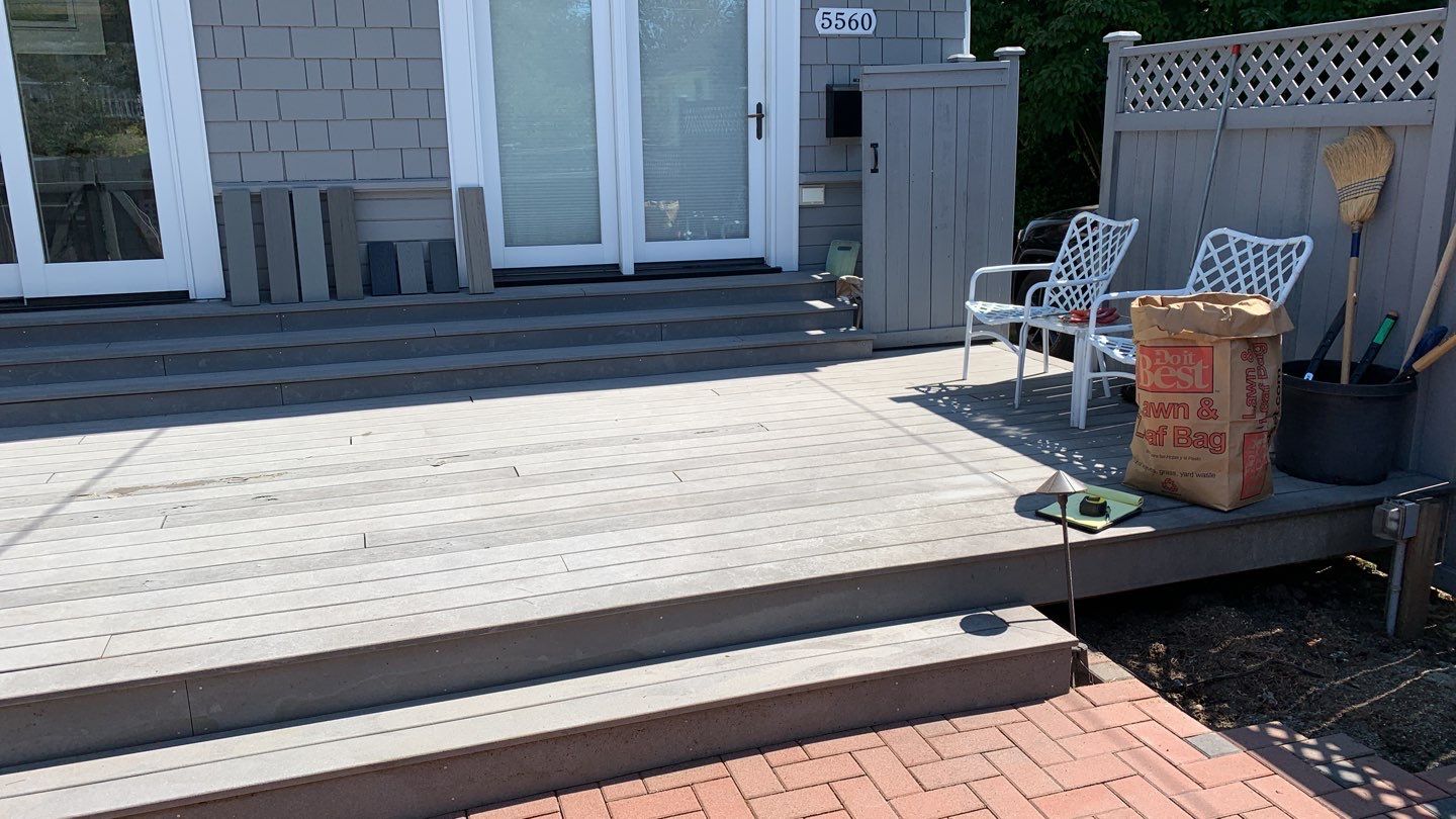Tangletown Trex Resurface by Alki deck builders