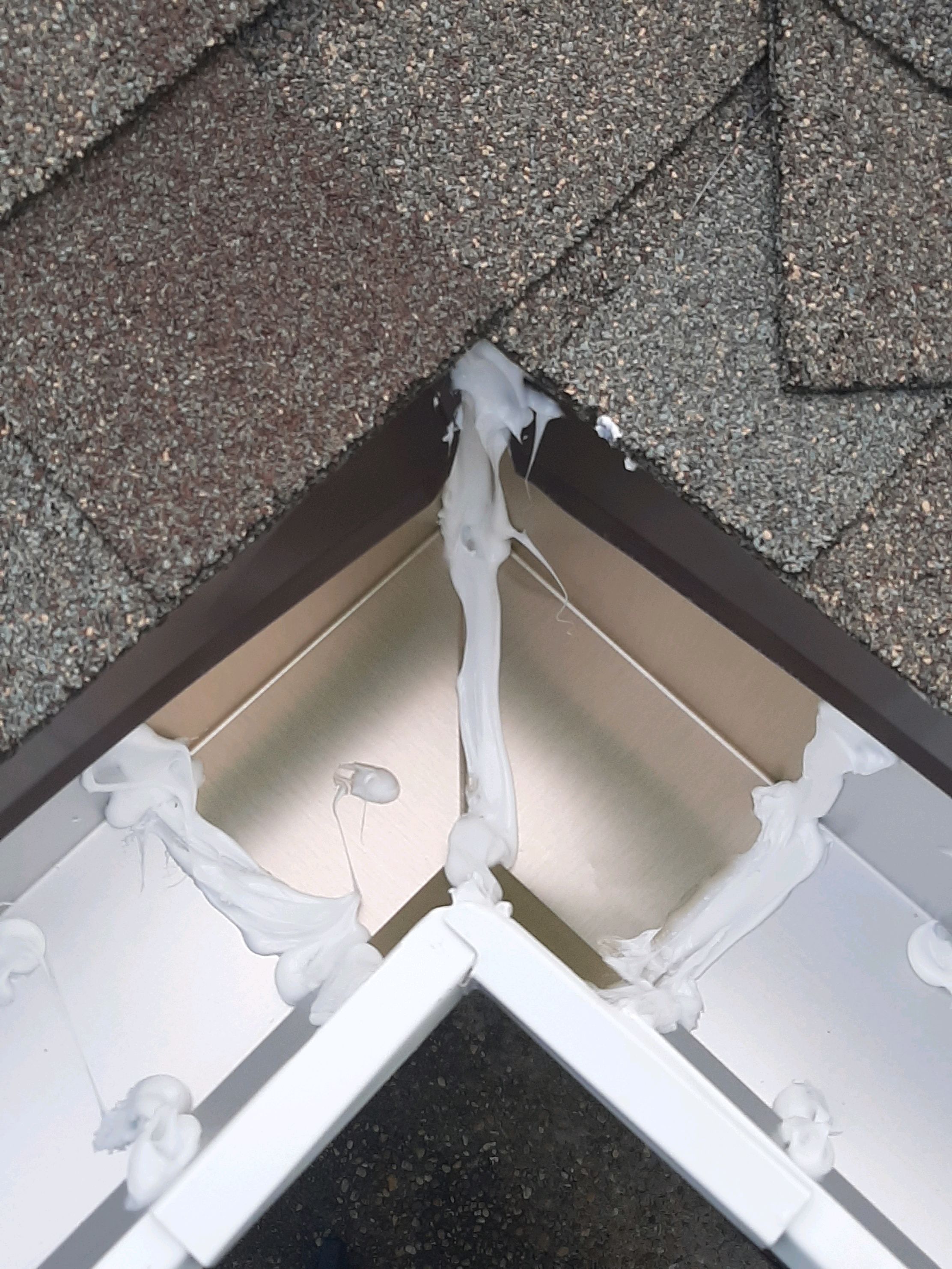 Seamless Gutter Installation using White K-Style Gutters by Gutter Professors