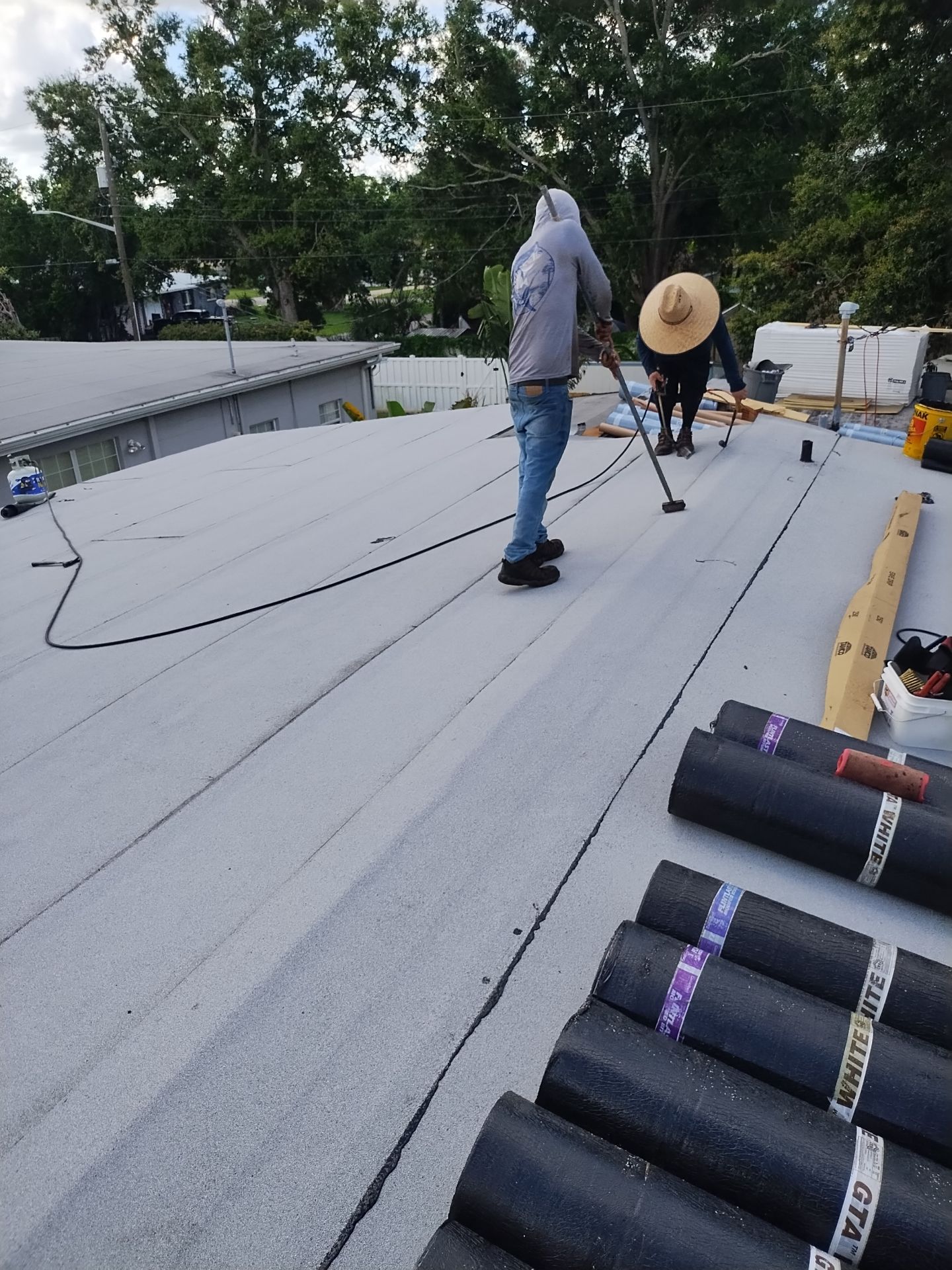 Project in St. Petersburg 33710 by Mitchell Roofing Company LLC 