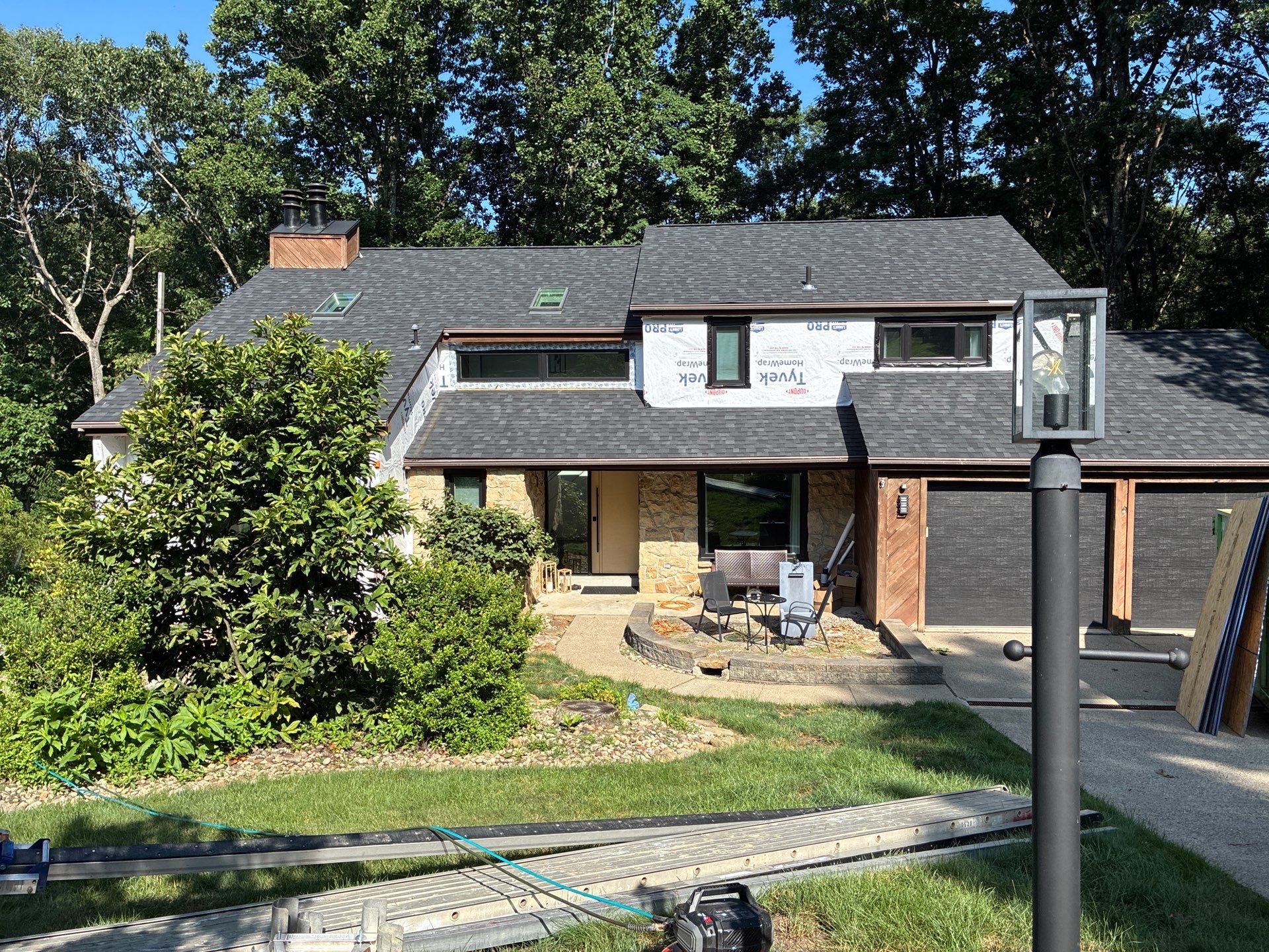 James Hardie Board and Batten Midnight Black Renovation in Wexford by Ideal Siding Pittsburgh