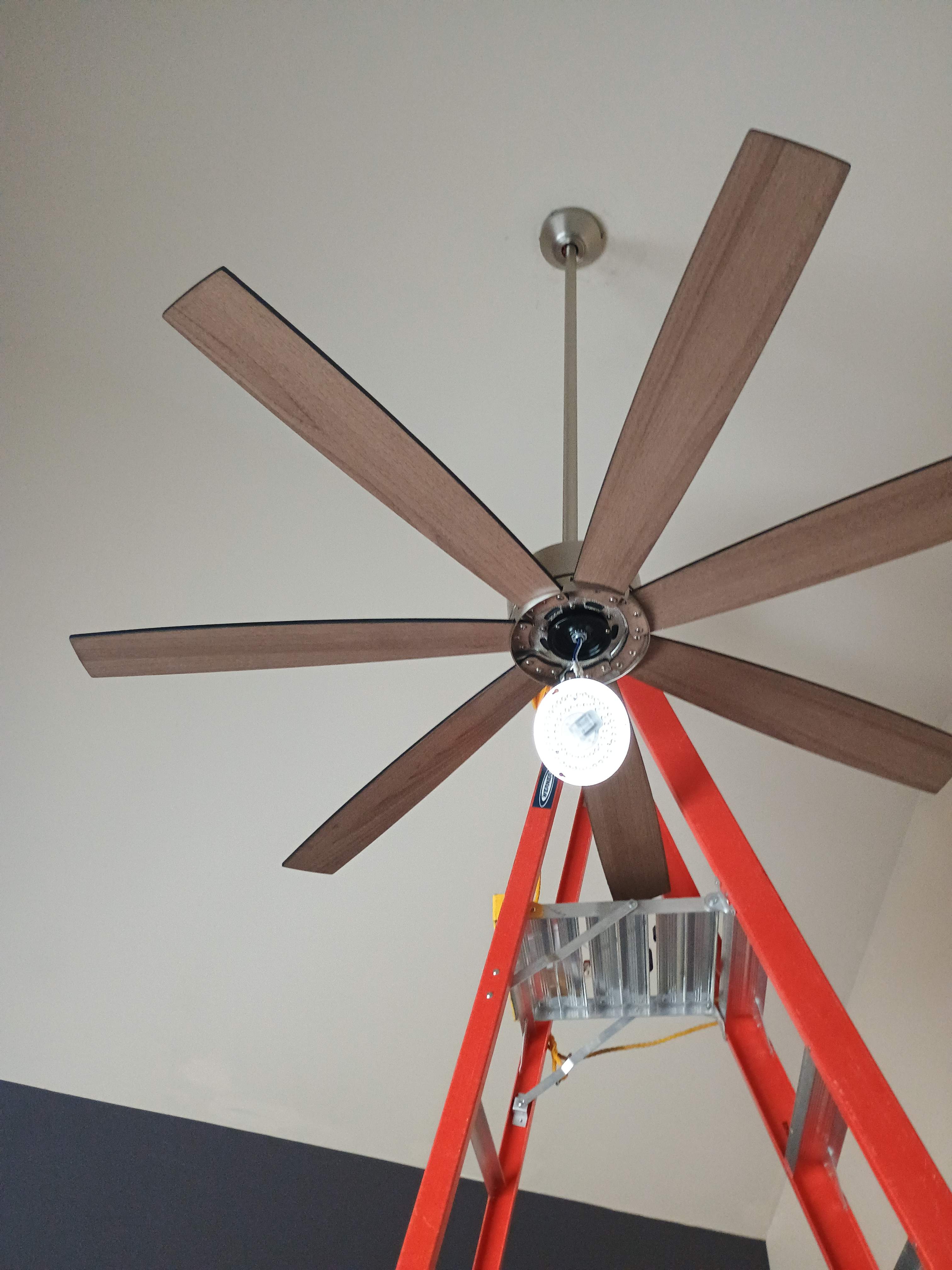 Ceiling Fan Replacement using Harbor Breeze by B&L LABOR SERVICES LLC